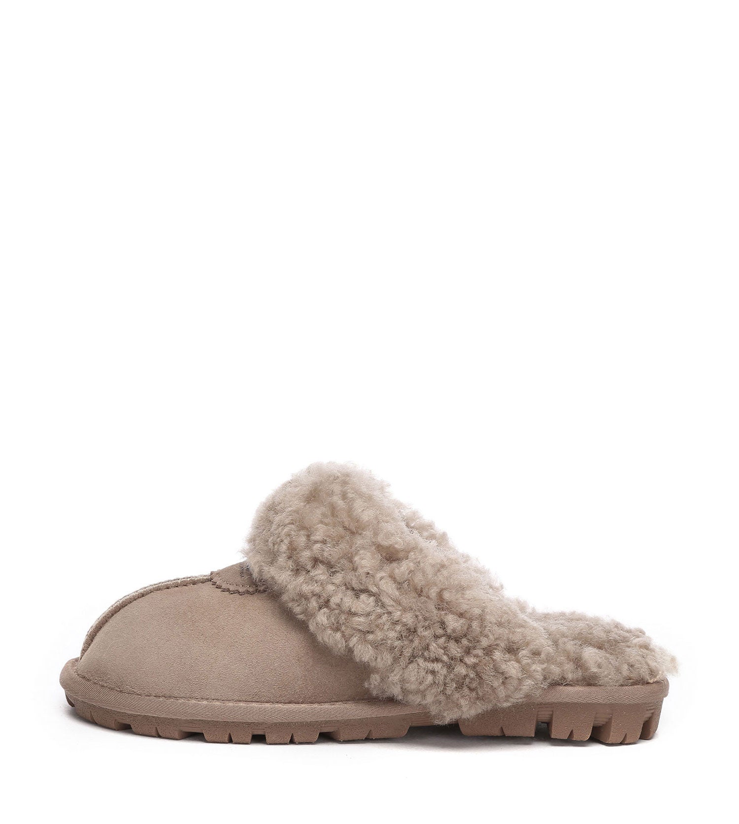 Australian Shepherd UGG Waffle Curly Slippers - AS2064-Slippers-PEROZ Accessories
