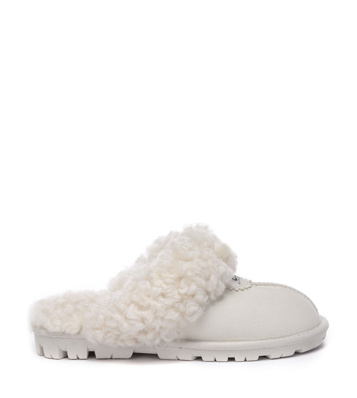 Australian Shepherd UGG Waffle Curly Slippers - AS2064-Slippers-PEROZ Accessories