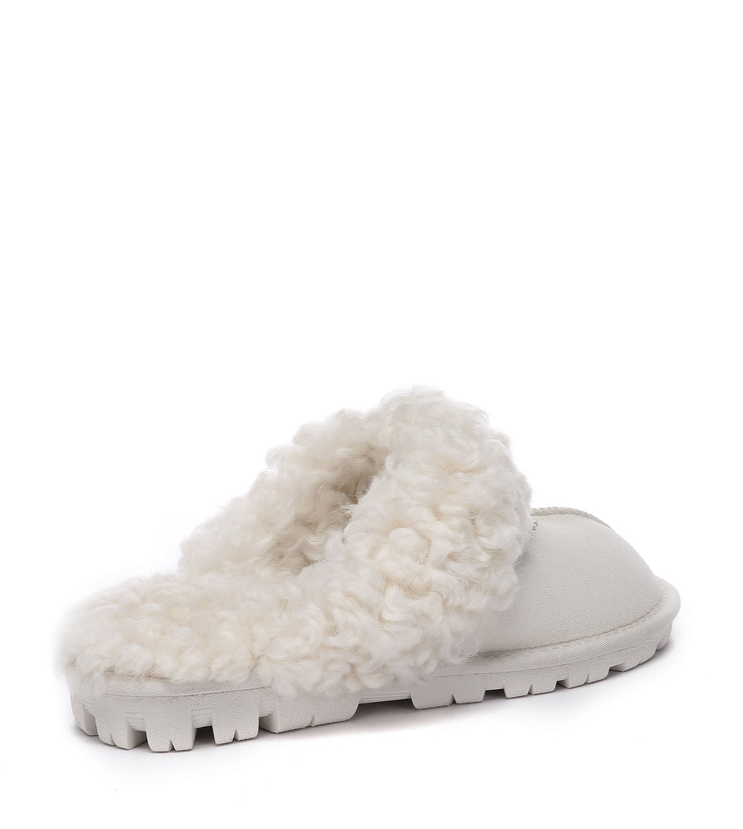 Australian Shepherd UGG Waffle Curly Slippers - AS2064-Slippers-PEROZ Accessories