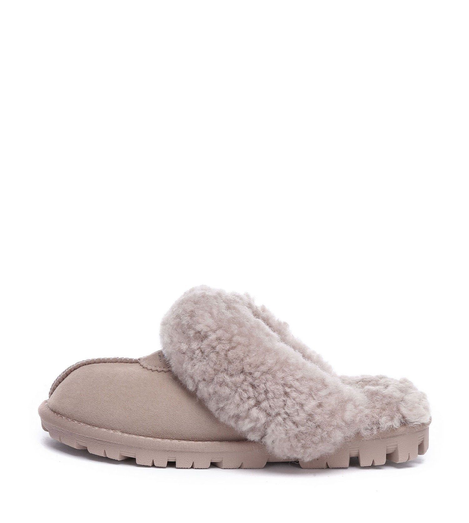 Australian Shepherd UGG Waffle Curly Slippers - AS2064-Slippers-PEROZ Accessories