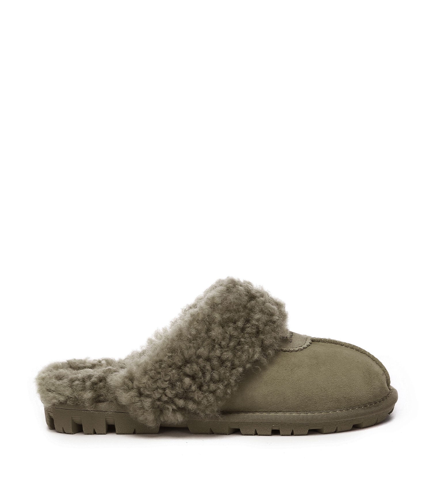 Australian Shepherd UGG Waffle Curly Slippers - AS2064-Slippers-PEROZ Accessories