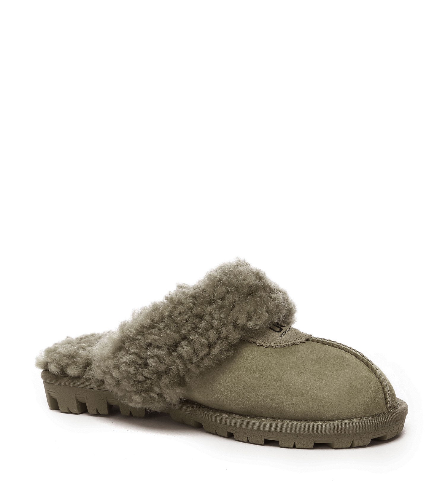 Australian Shepherd UGG Waffle Curly Slippers - AS2064-Slippers-PEROZ Accessories