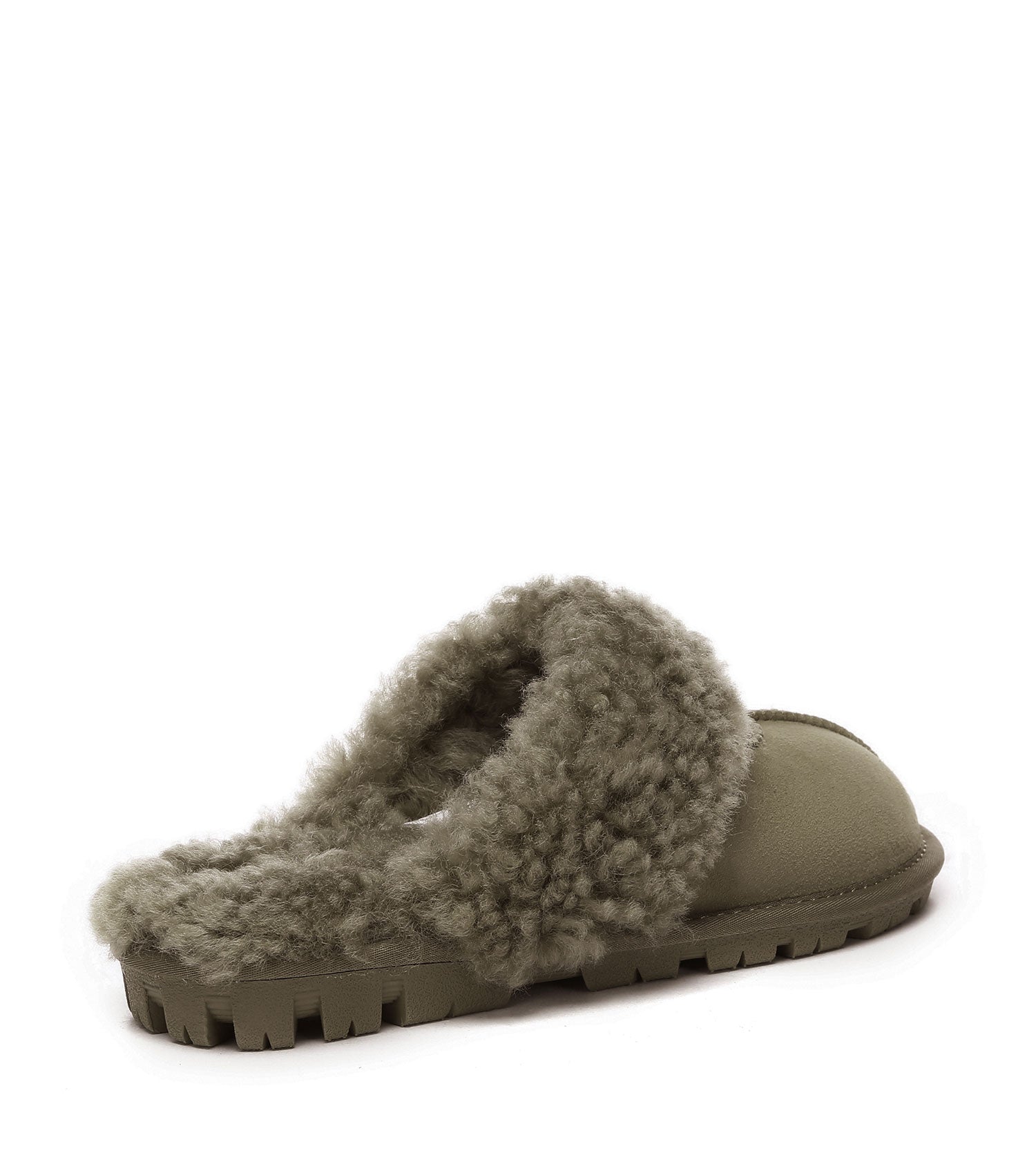 Australian Shepherd UGG Waffle Curly Slippers - AS2064-Slippers-PEROZ Accessories
