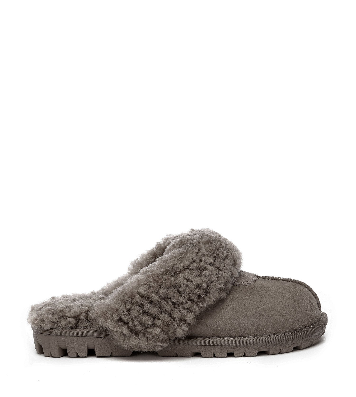Australian Shepherd UGG Waffle Curly Slippers - AS2064-Slippers-PEROZ Accessories