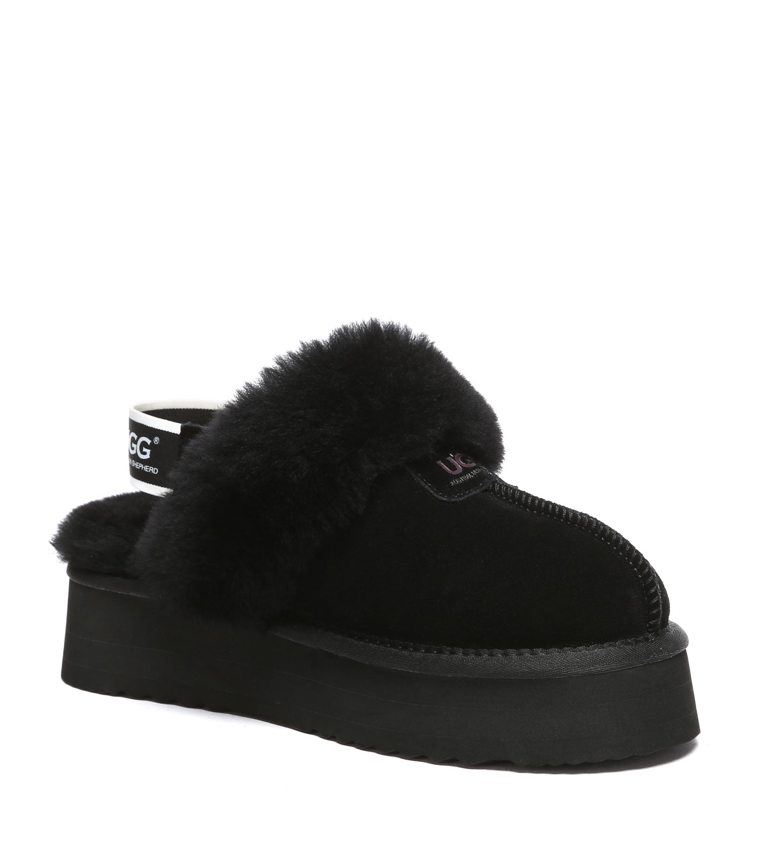 Australian Shepherd Suzie Platform | House Shoes AS2065-Slippers-PEROZ Accessories