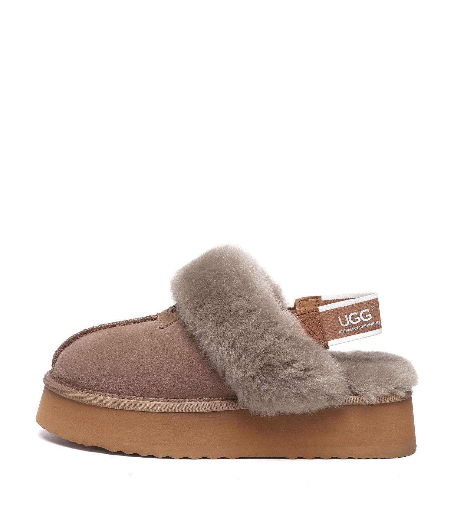 Australian Shepherd Suzie Platform | House Shoes AS2065-Slippers-PEROZ Accessories