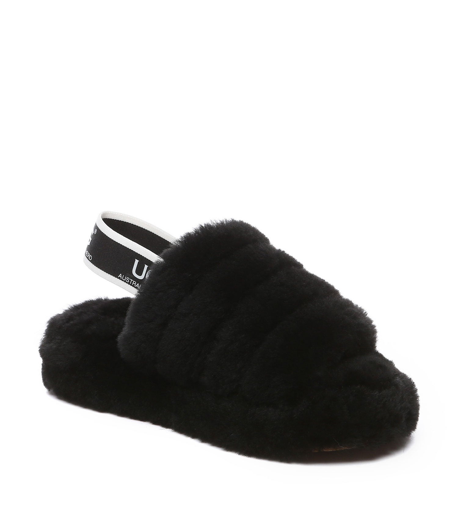 Australian Shepherd UGG Kids Puffy Slippers - AS2067K-Slippers-PEROZ Accessories