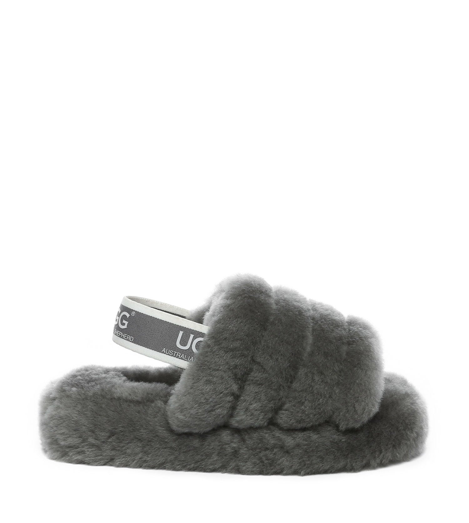 Australian Shepherd UGG Kids Puffy Slippers - AS2067K-Slippers-PEROZ Accessories