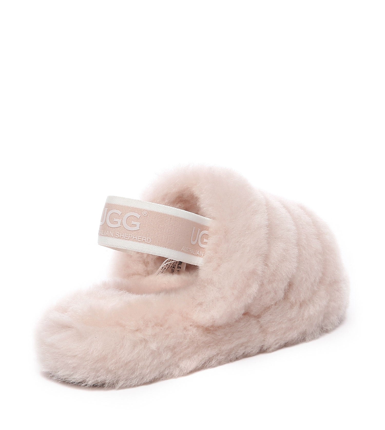 Australian Shepherd UGG Kids Puffy Slippers - AS2067K-Slippers-PEROZ Accessories