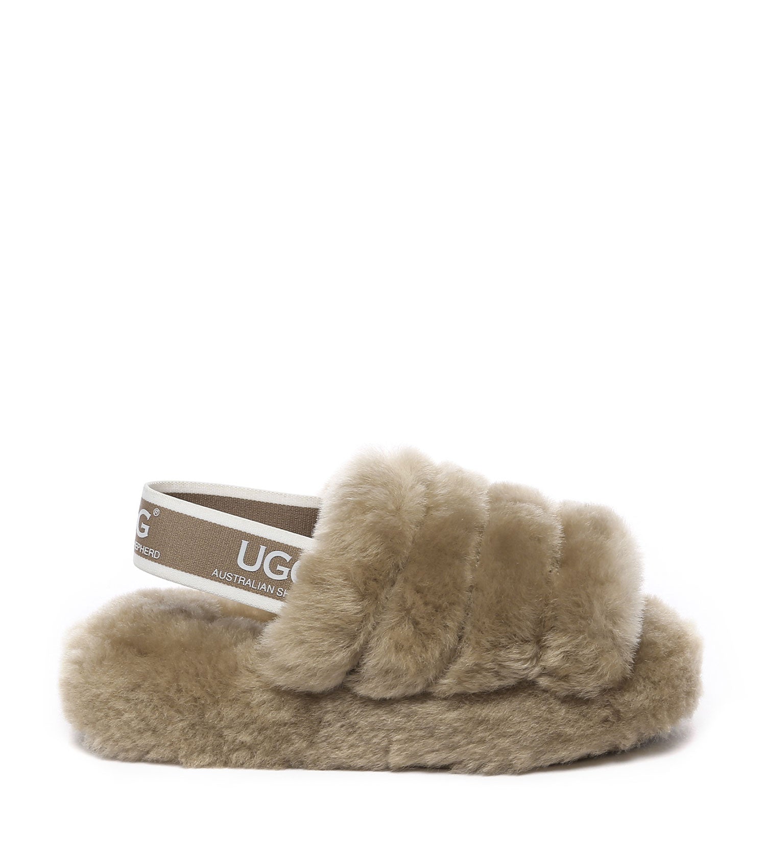 Australian Shepherd UGG Kids Puffy Slippers - AS2067K-Slippers-PEROZ Accessories