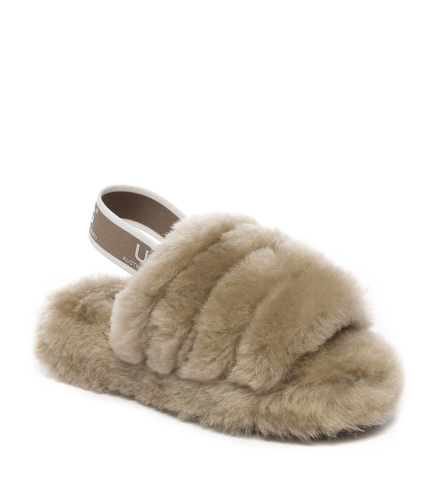 Australian Shepherd UGG Kids Puffy Slippers - AS2067K-Slippers-PEROZ Accessories