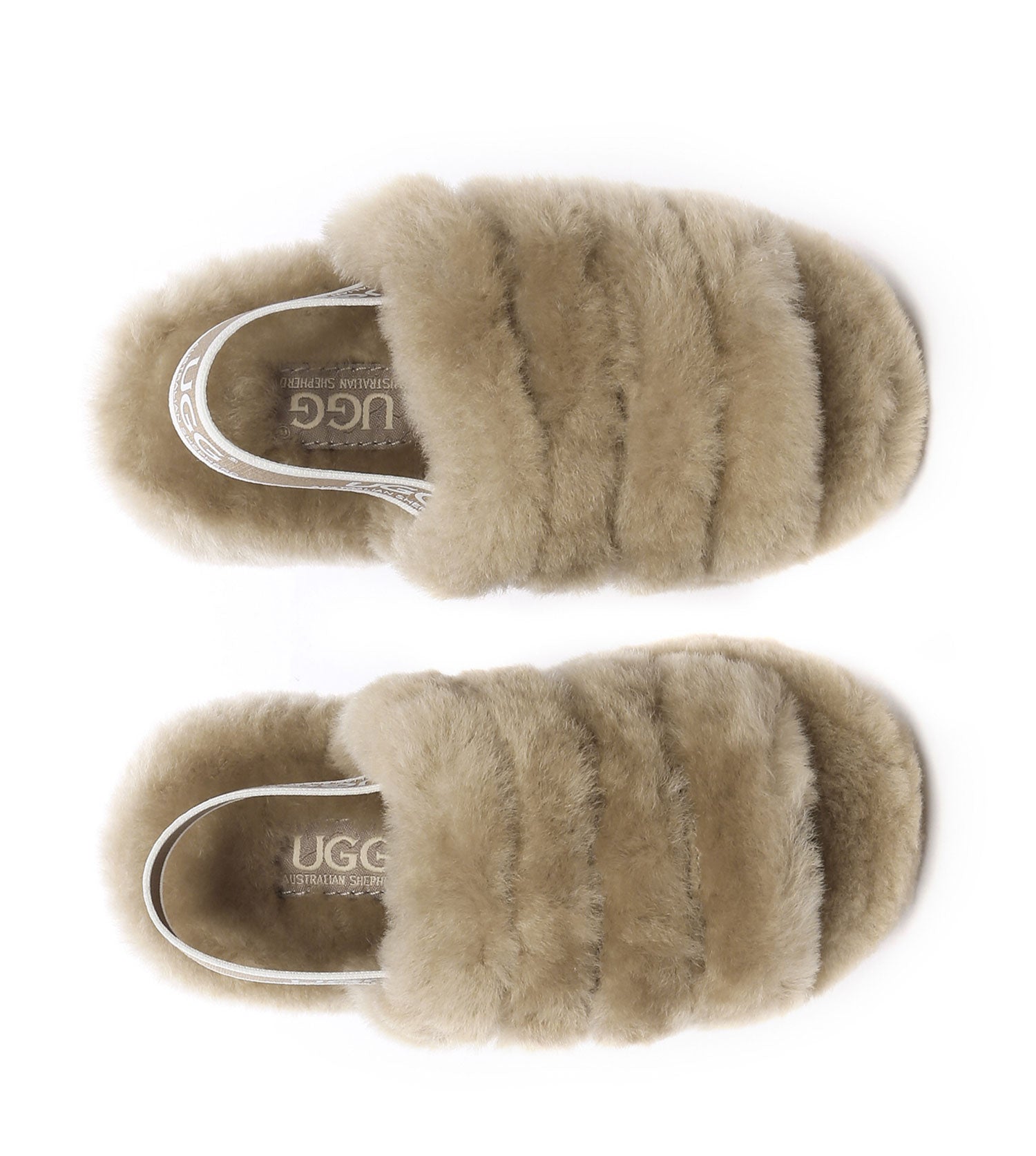 Australian Shepherd UGG Kids Puffy Slippers - AS2067K-Slippers-PEROZ Accessories