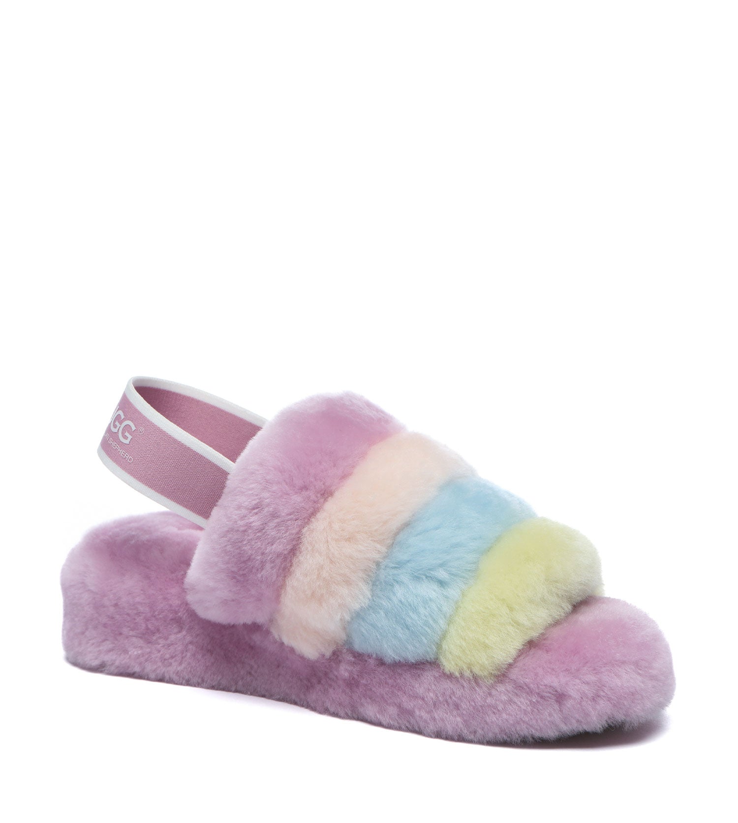 Australian Shepherd UGG Puffy Special Color Slippers - AS2069-Slippers-PEROZ Accessories