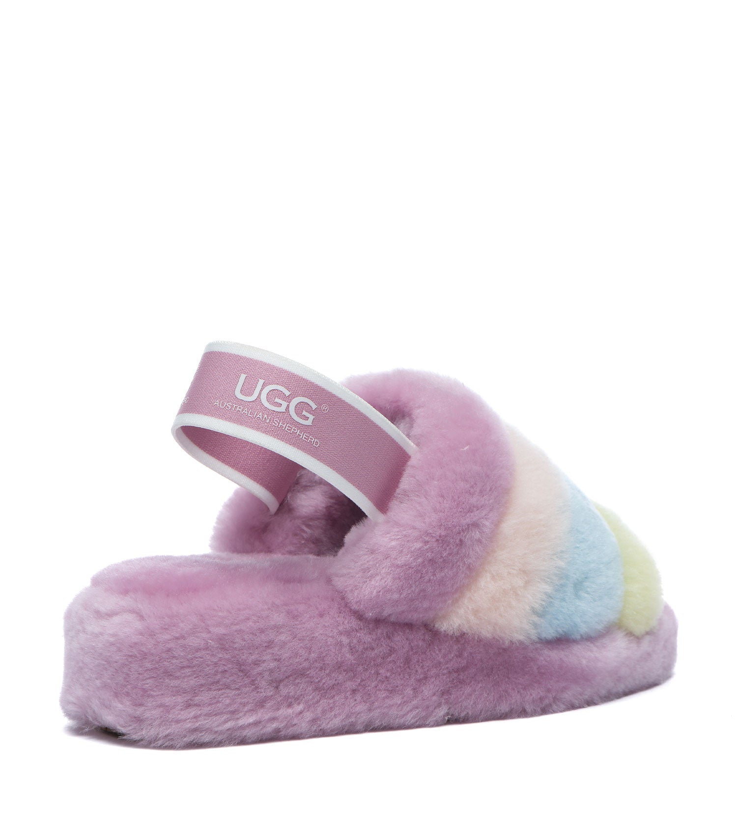 Australian Shepherd UGG Puffy Special Color Slippers - AS2069-Slippers-PEROZ Accessories