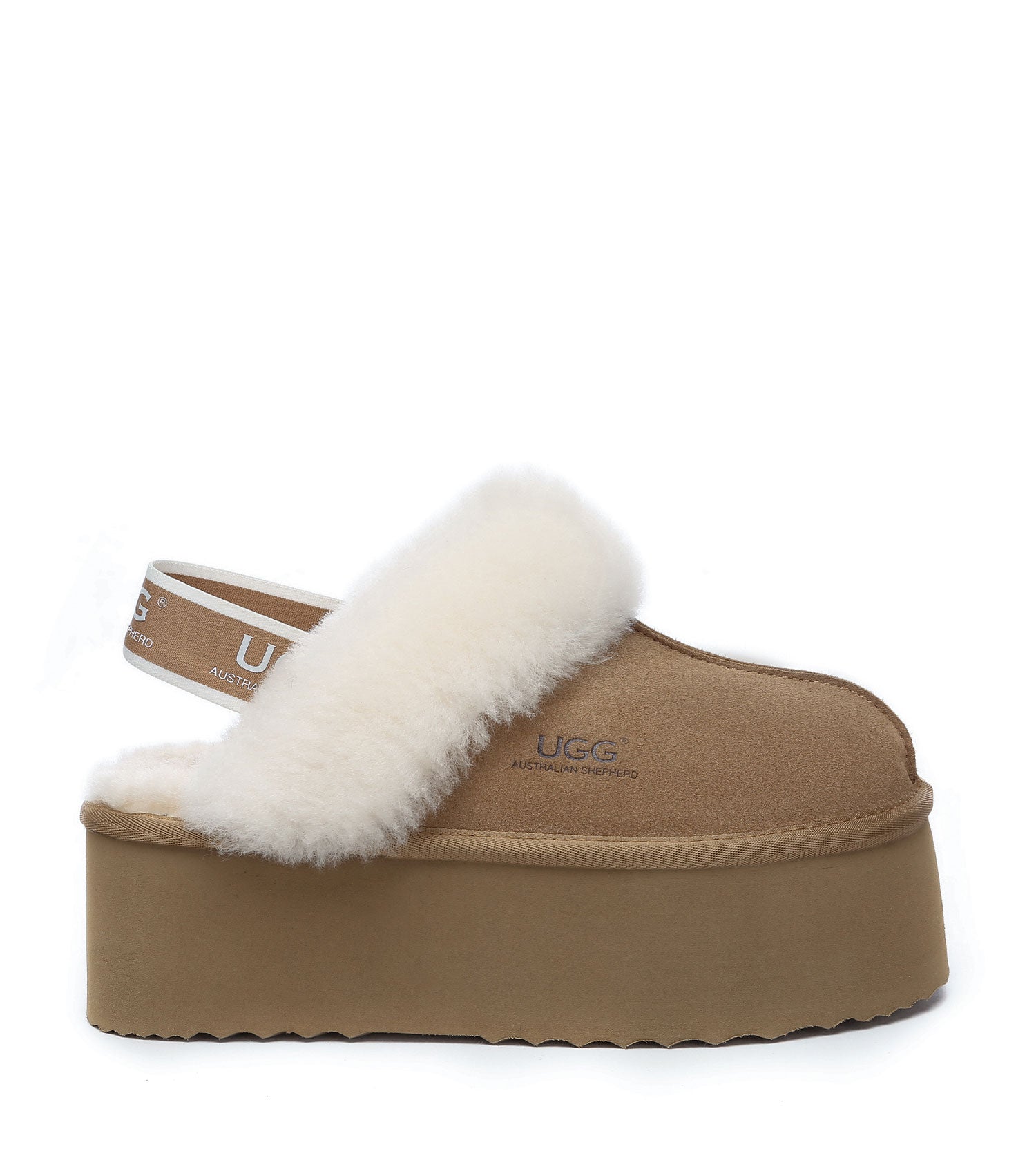 Australian Shepherd Muffin Plus Platform Slippers - AS2071 | PEROZ Accessories