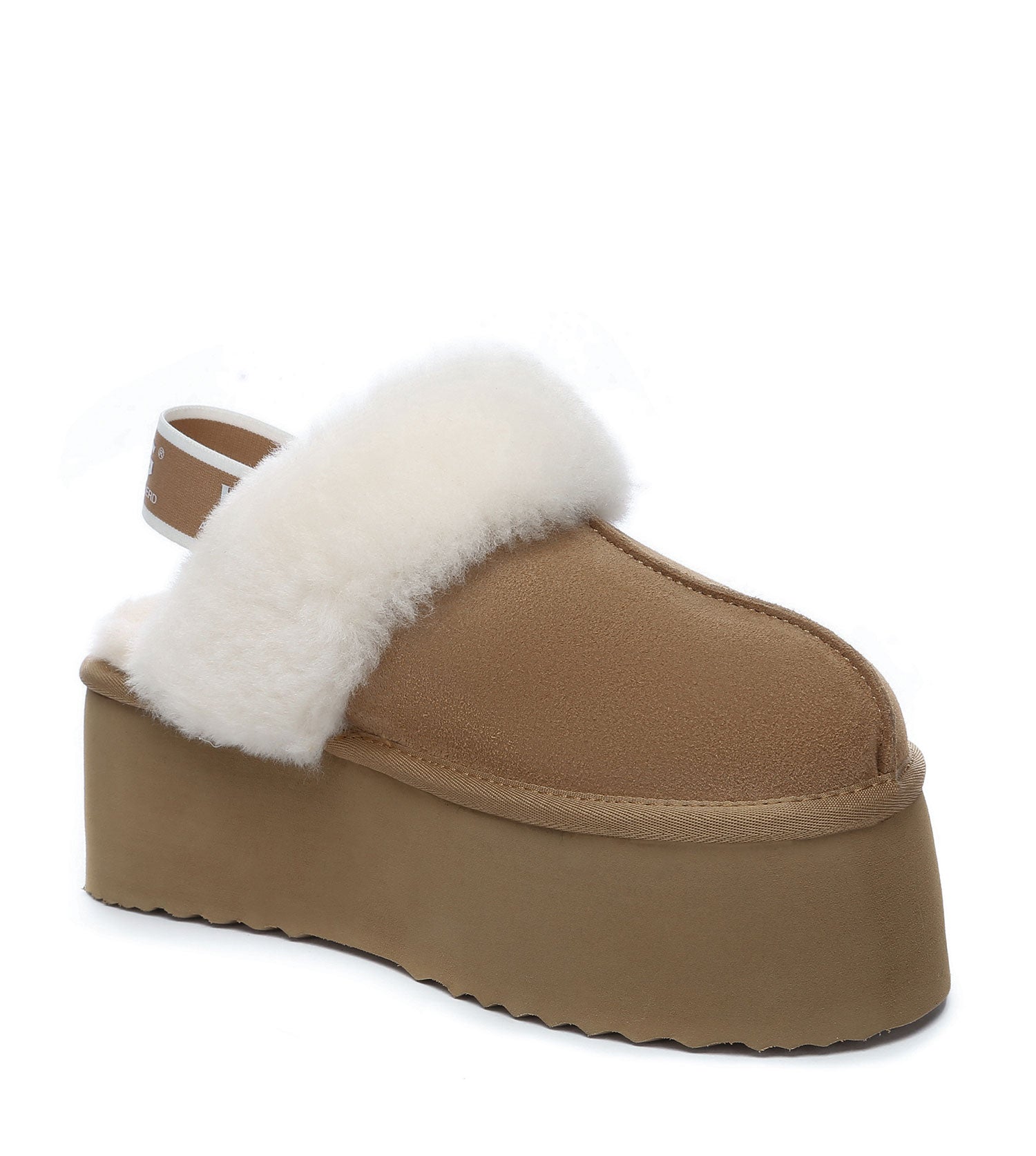 Australian Shepherd Muffin Plus Platform Slippers - AS2071-Slippers-PEROZ Accessories