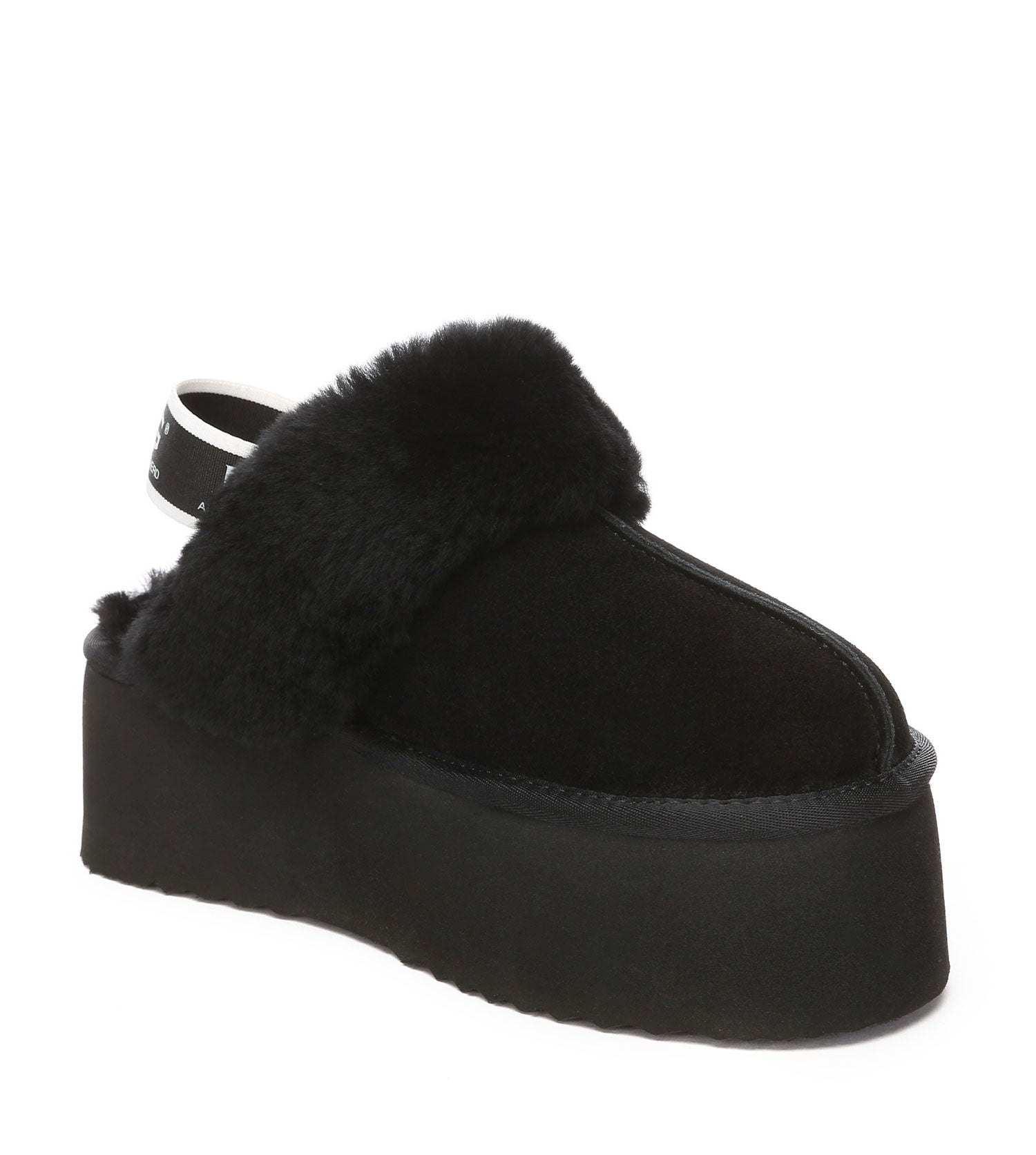 Australian Shepherd Muffin Plus Platform Slippers - AS2071-Slippers-PEROZ Accessories