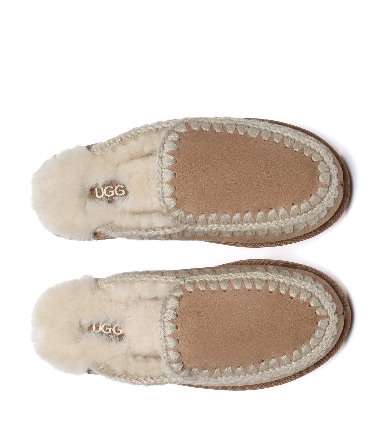 Australian Shepherd Sophia Slippers - AS2072-Slippers-PEROZ Accessories