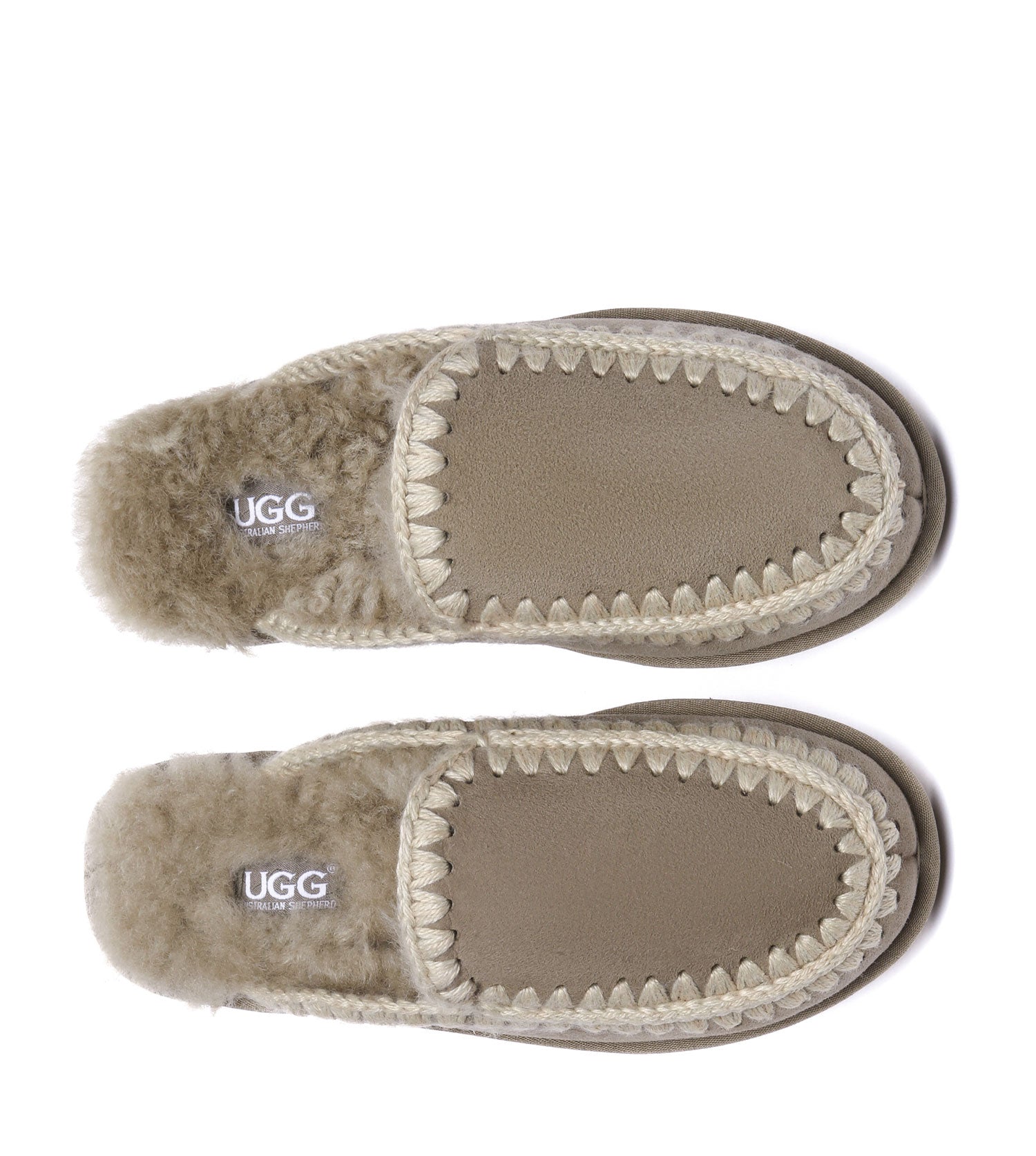 Australian Shepherd Sophia Slippers - AS2072-Slippers-PEROZ Accessories