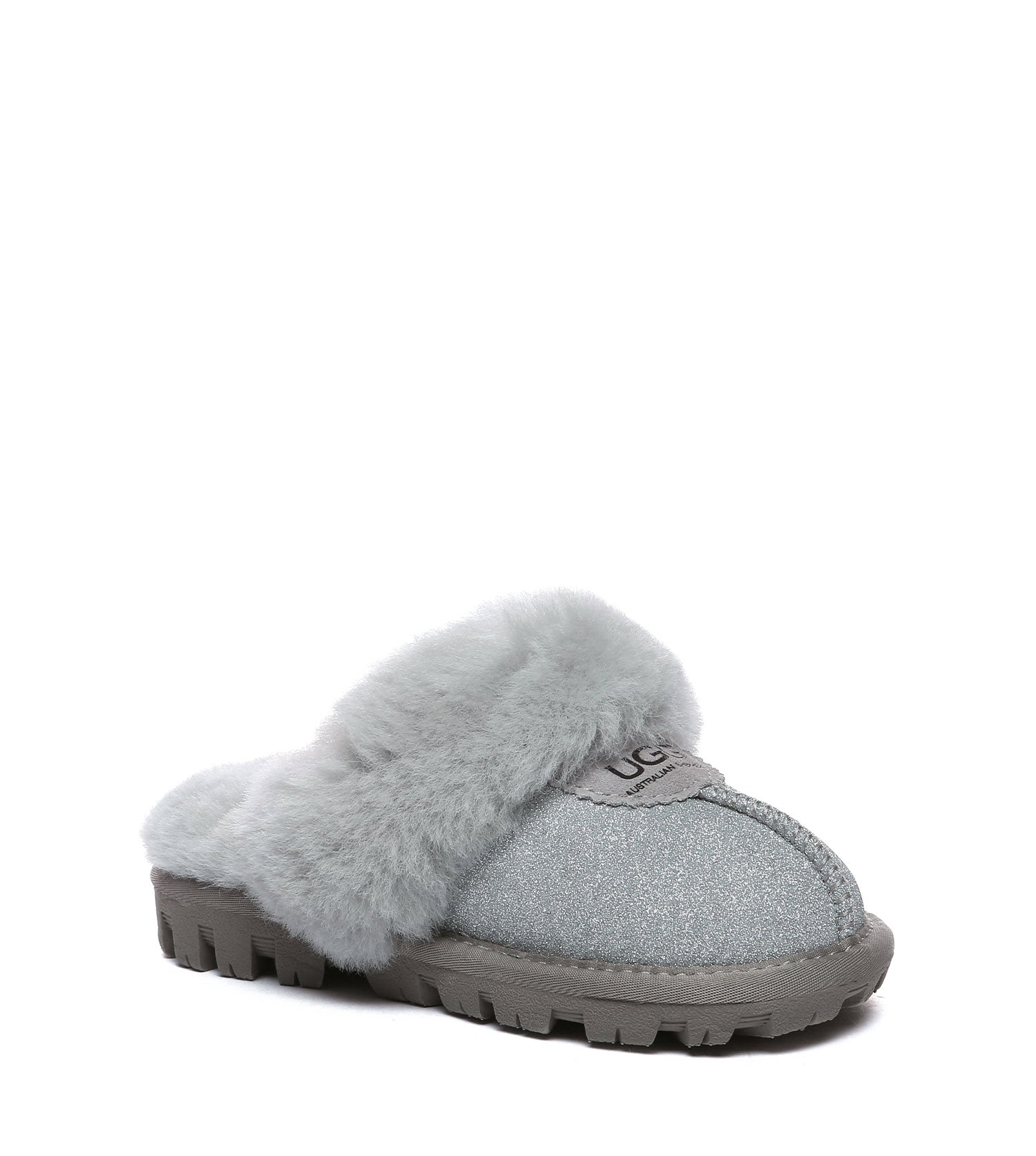 Australian Shepherd UGG Kids Shirley Slippers - AS2075K-Slippers-PEROZ Accessories