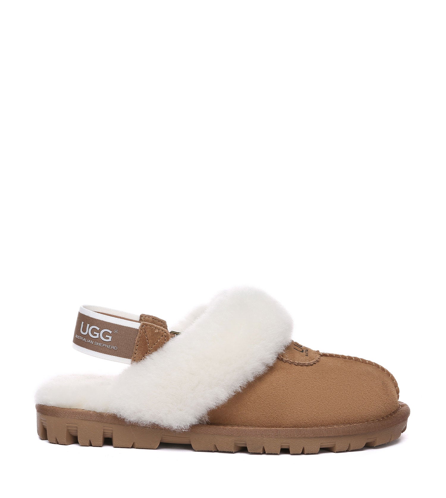 Australian Shepherd UGG Waffle Fluffy Slippers - AS2076-Slippers-PEROZ Accessories