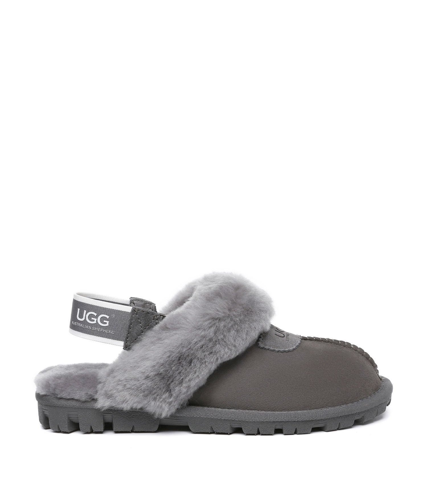 Australian Shepherd UGG Waffle Fluffy Slippers - AS2076-Slippers-PEROZ Accessories