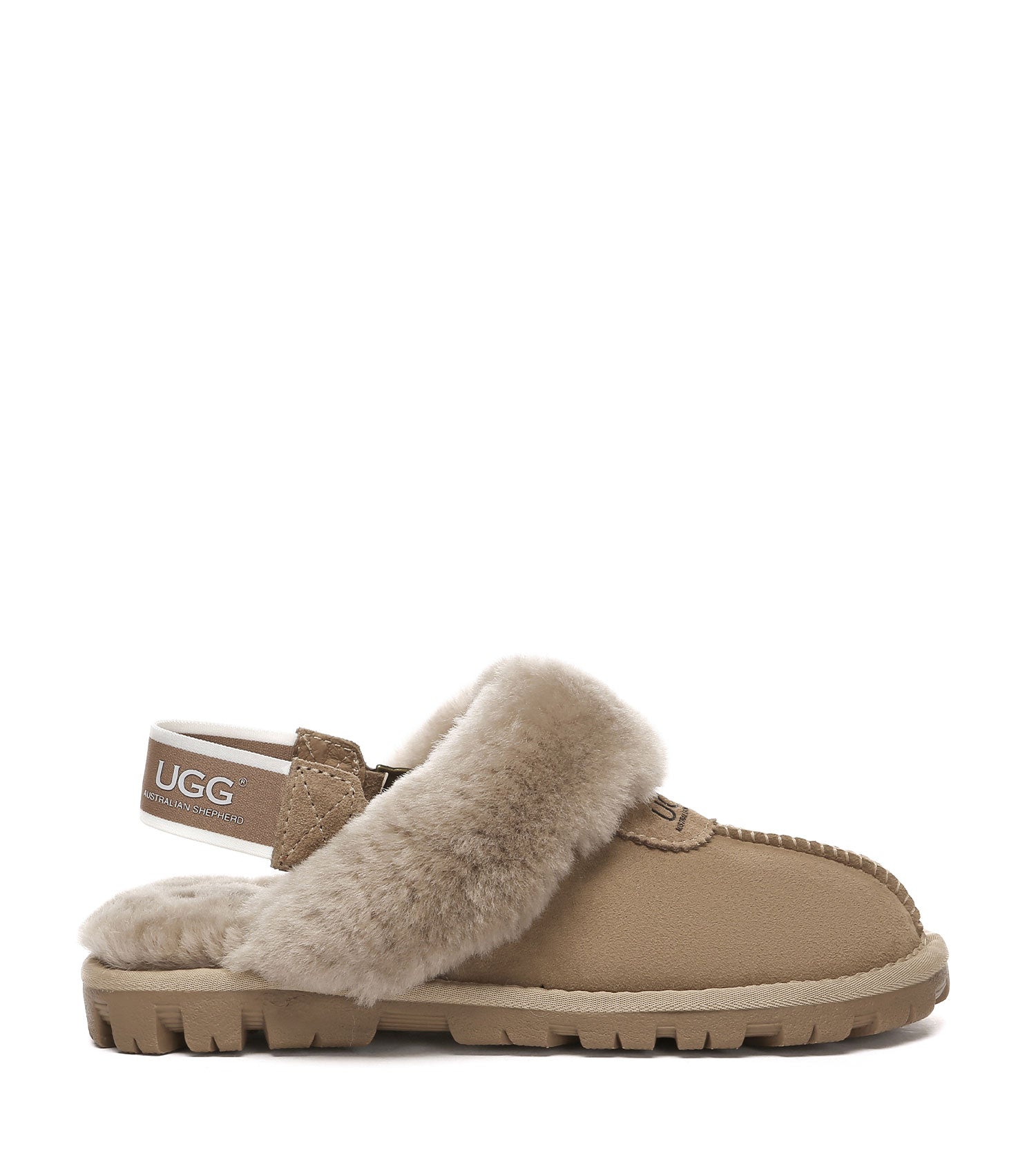 Australian Shepherd UGG Waffle Fluffy Slippers - AS2076-Slippers-PEROZ Accessories