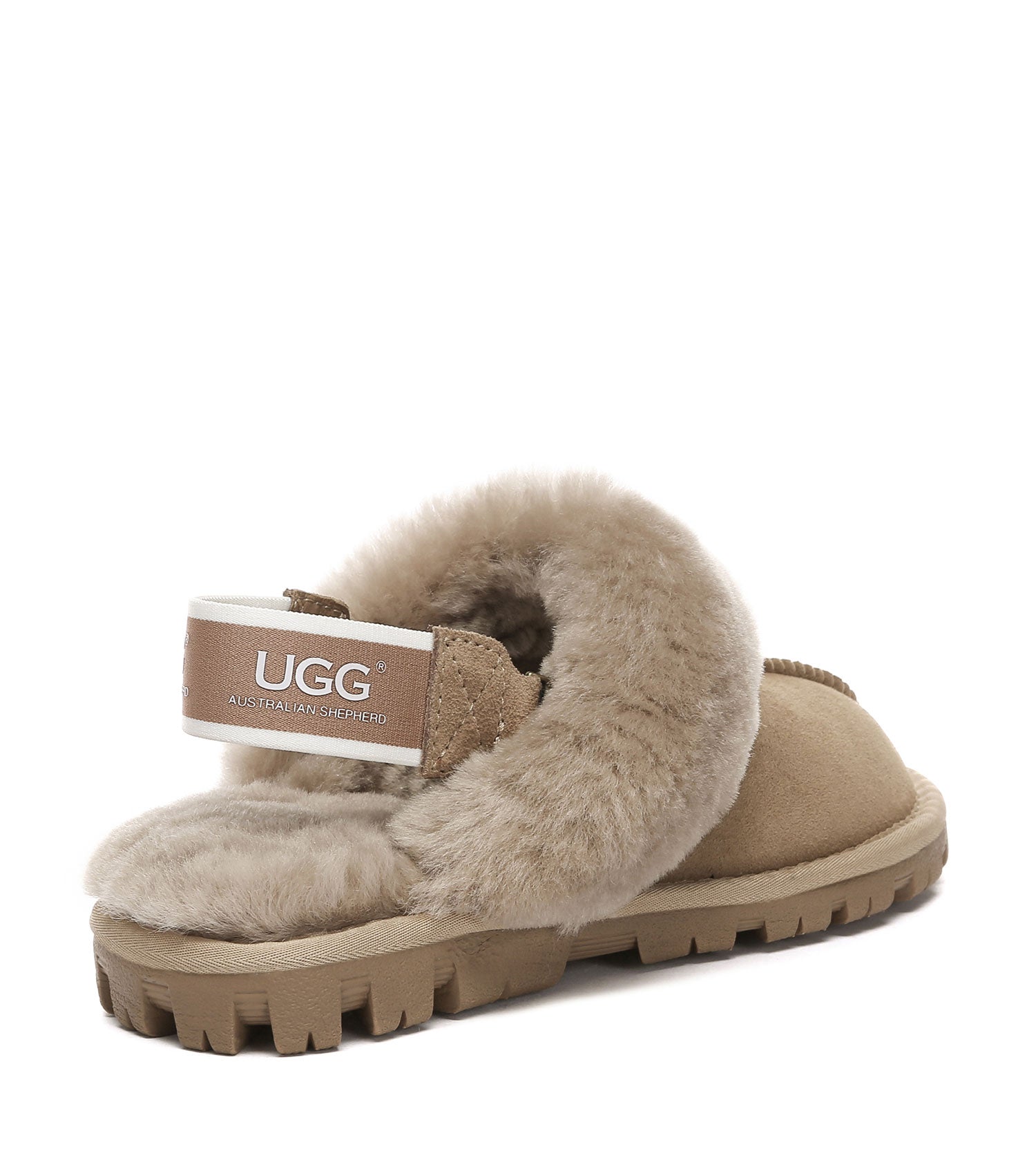 Australian Shepherd UGG Waffle Fluffy Slippers - AS2076-Slippers-PEROZ Accessories