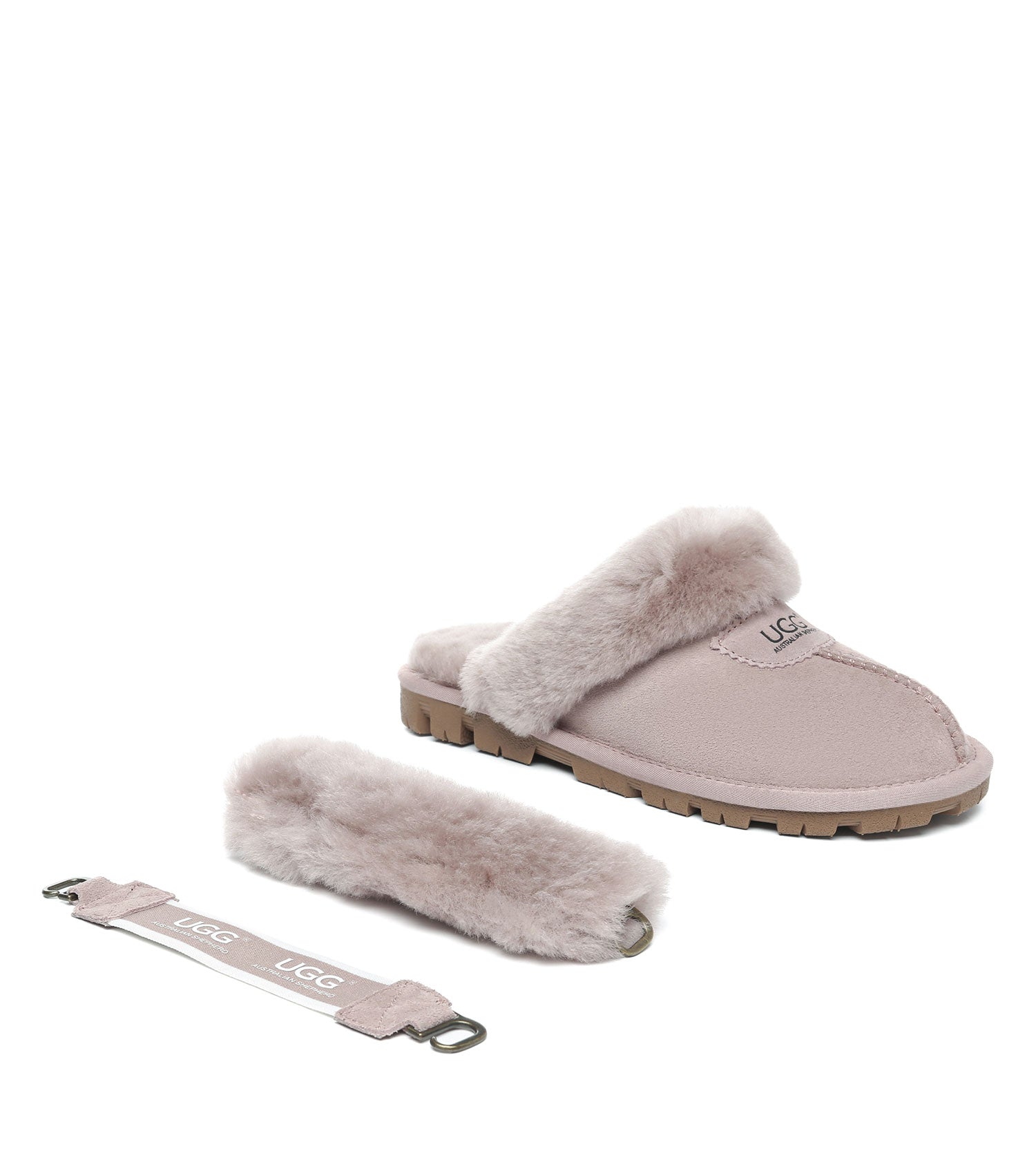 Australian Shepherd UGG Waffle Fluffy Slippers - AS2076-Slippers-PEROZ Accessories