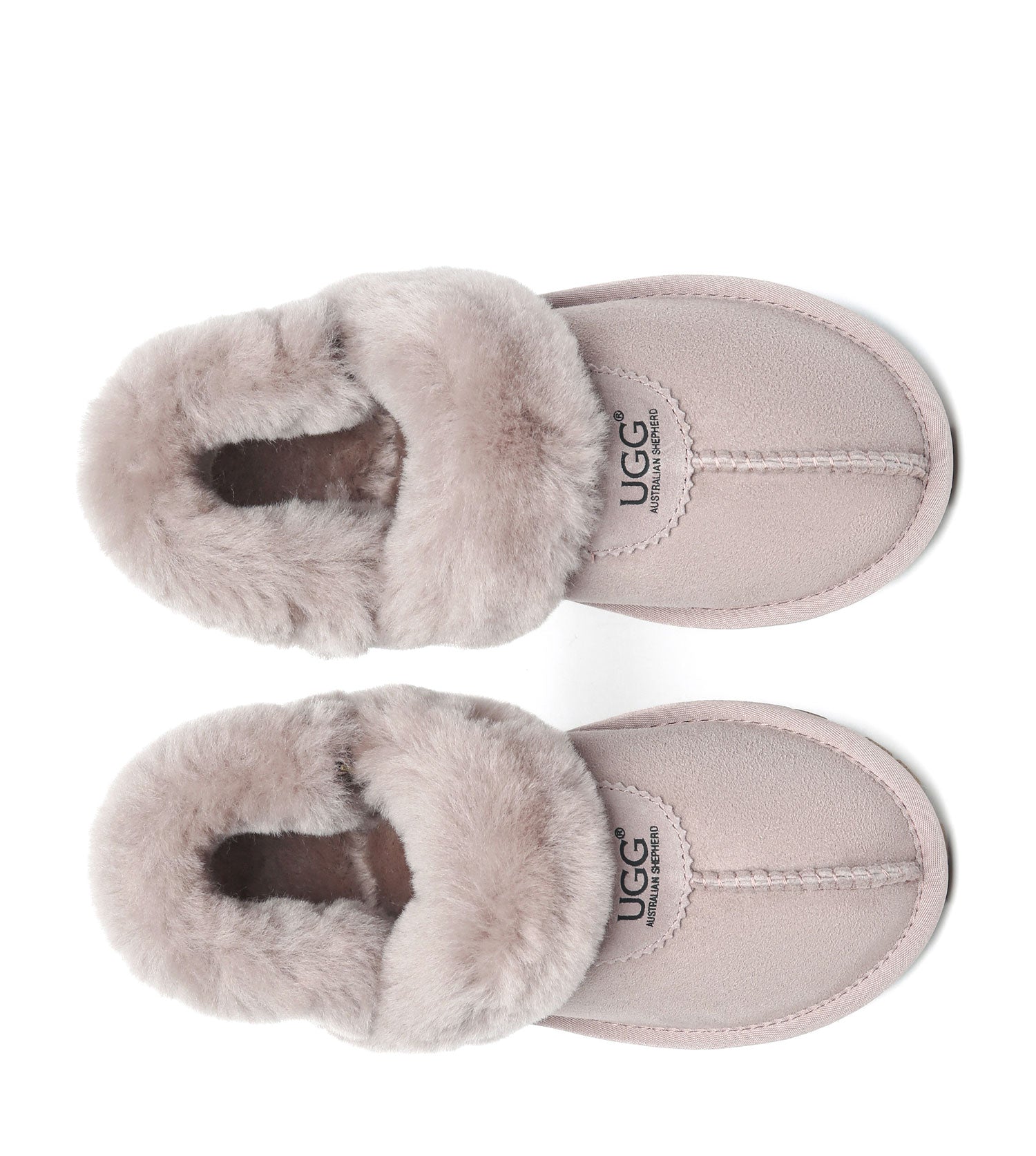 Australian Shepherd UGG Waffle Fluffy Slippers - AS2076-Slippers-PEROZ Accessories