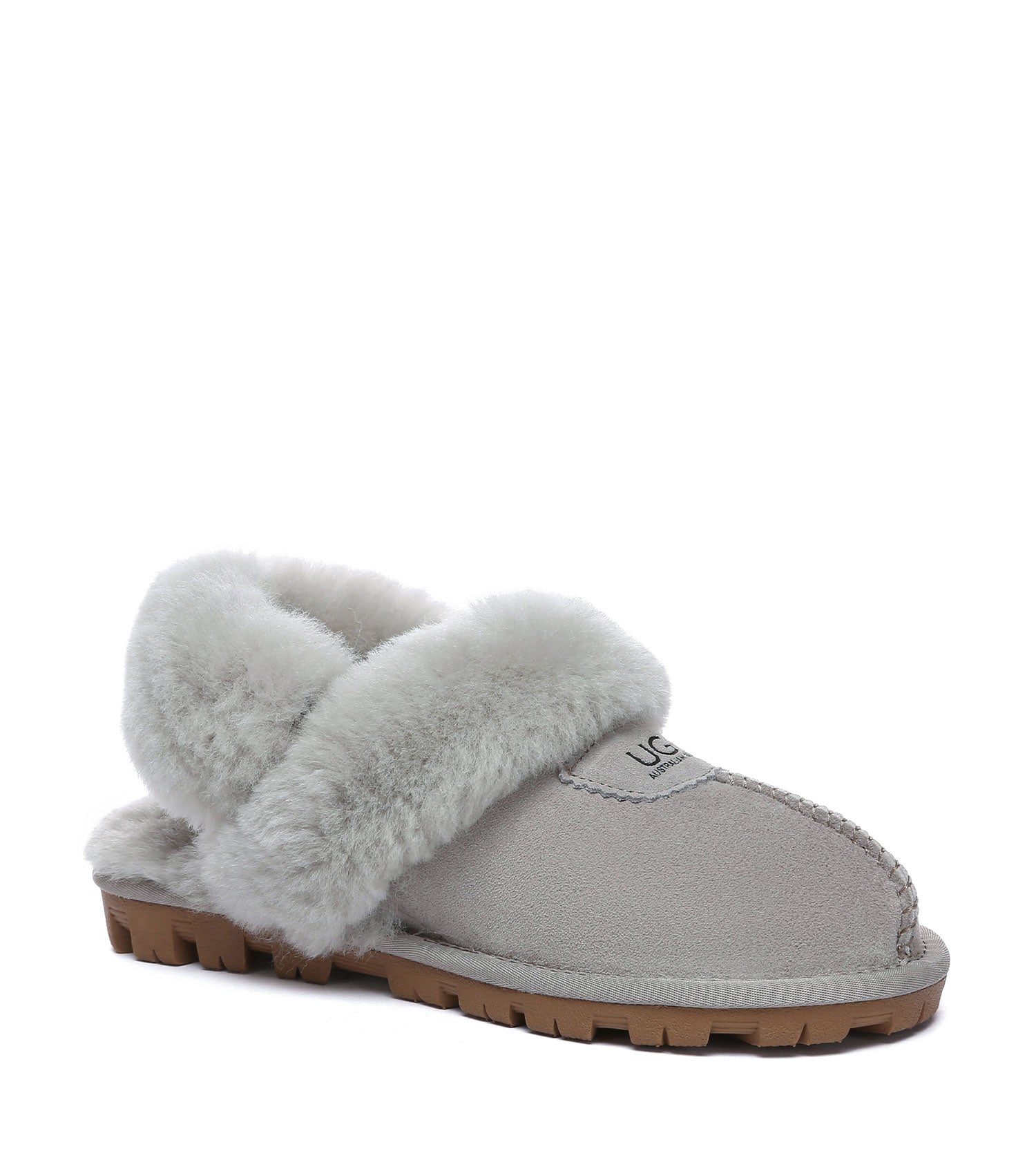 Australian Shepherd UGG Waffle Fluffy Slippers - AS2076-Slippers-PEROZ Accessories