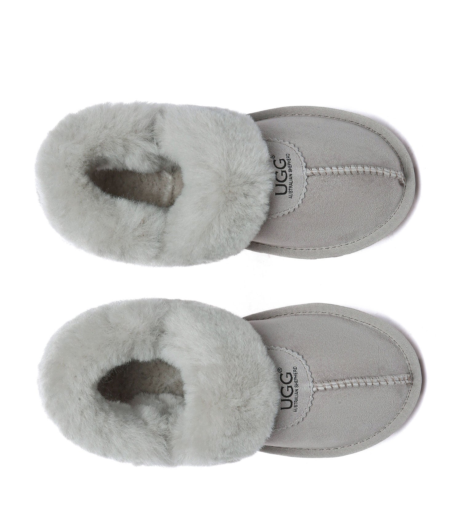 Australian Shepherd UGG Waffle Fluffy Slippers - AS2076-Slippers-PEROZ Accessories