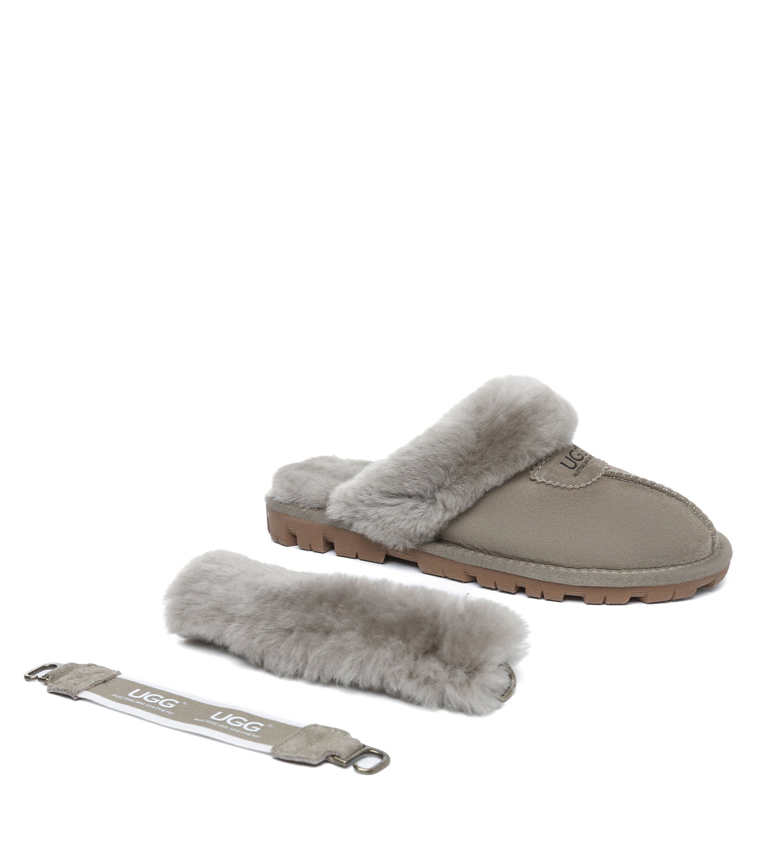 Australian Shepherd UGG Waffle Fluffy Slippers - AS2076-Slippers-PEROZ Accessories