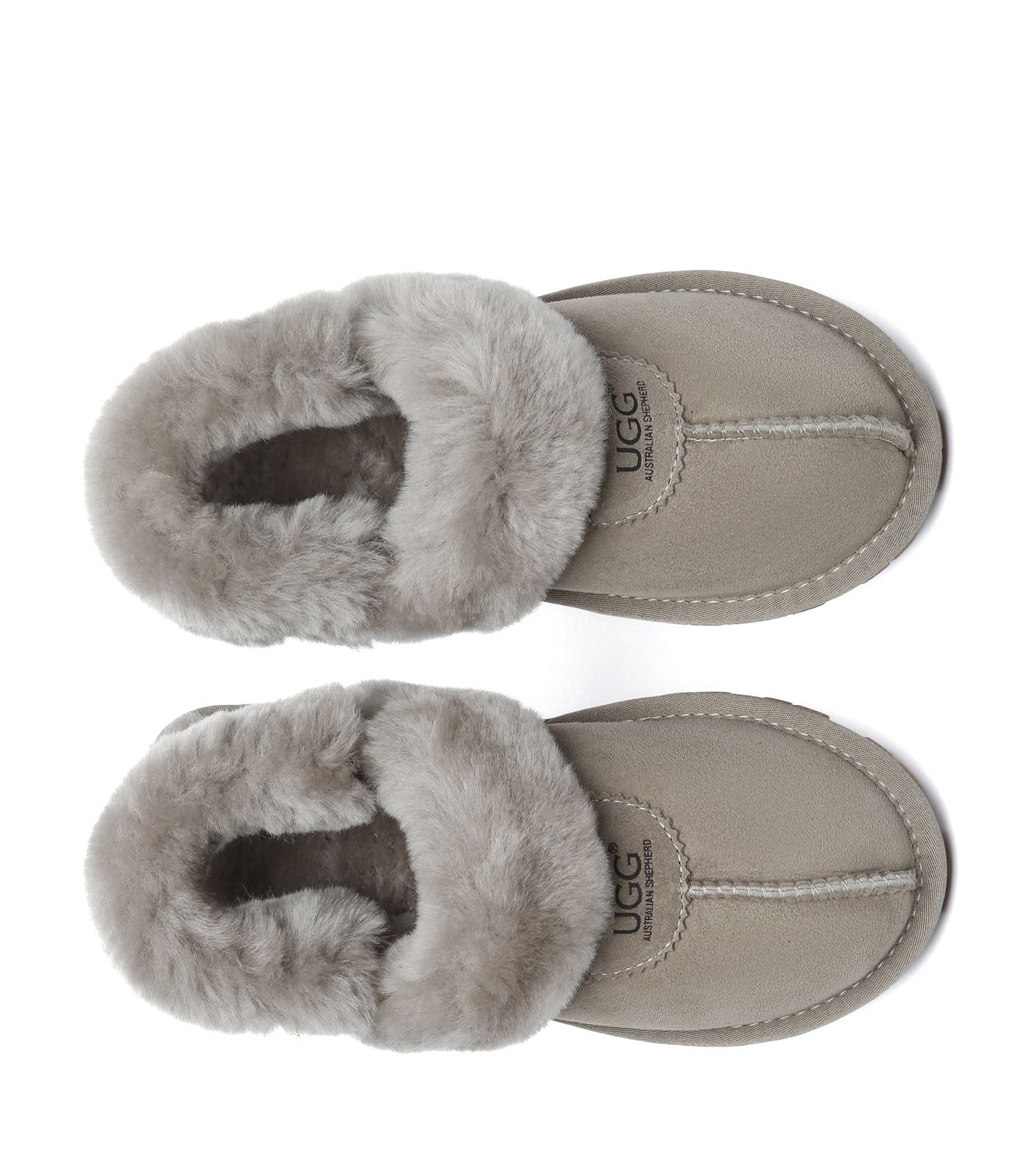 Australian Shepherd UGG Waffle Fluffy Slippers - AS2076-Slippers-PEROZ Accessories