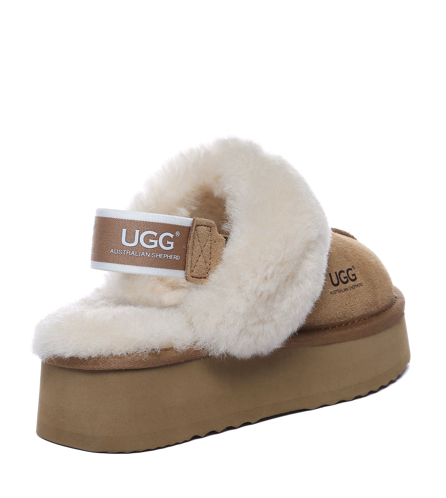 Australian Shepherd UGG Musa platform Slippers - AS2077-Slippers-PEROZ Accessories