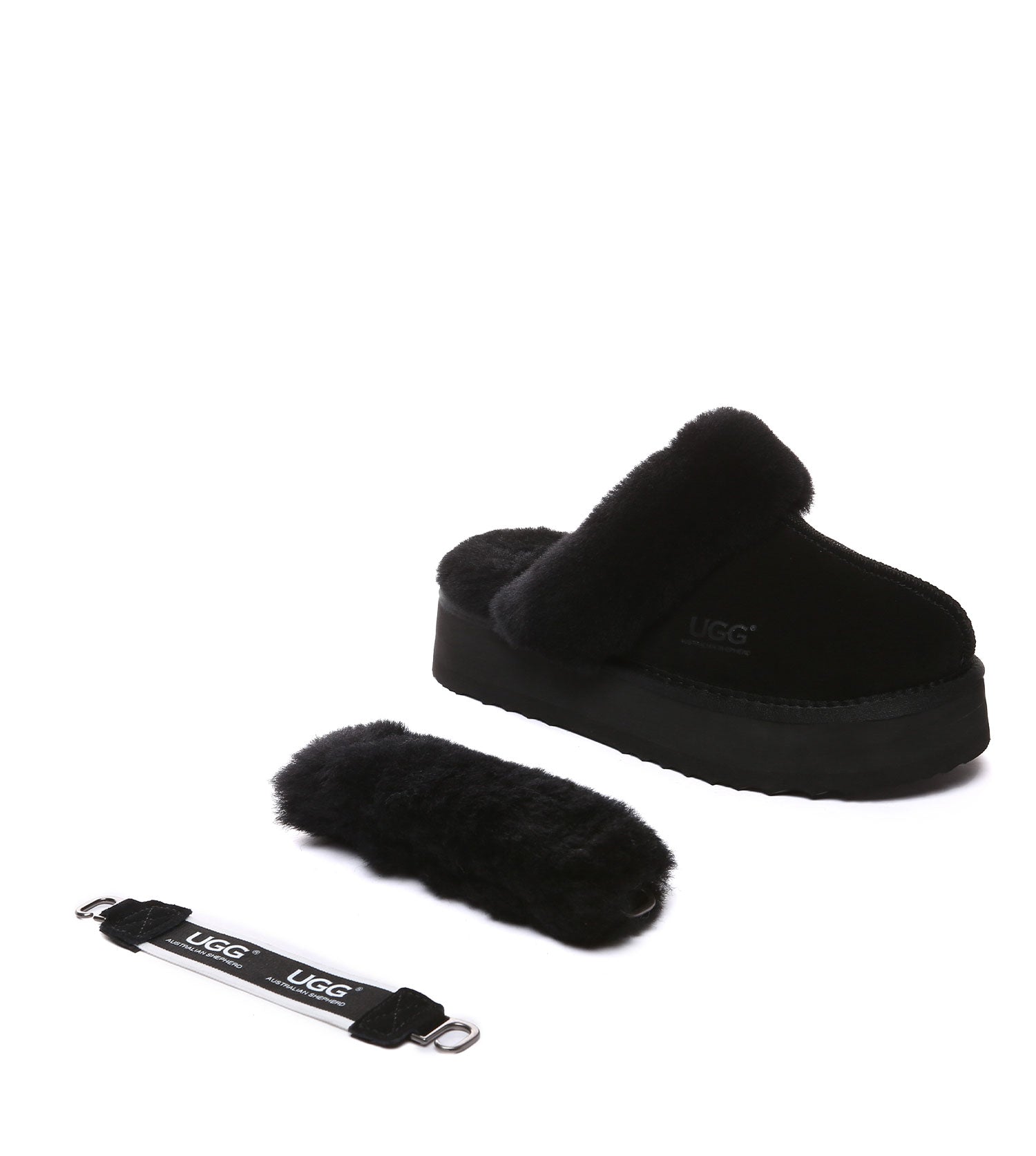 Australian Shepherd UGG Musa platform Slippers - AS2077-Slippers-PEROZ Accessories