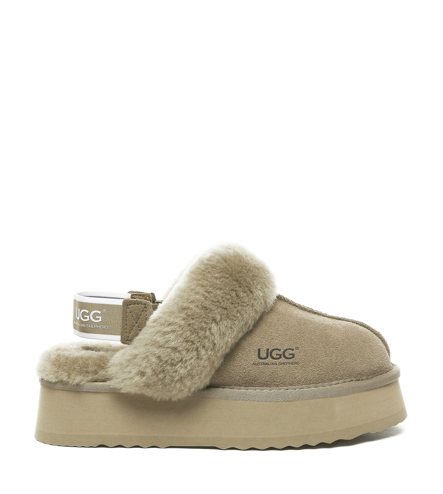 Australian Shepherd UGG Musa platform Slippers - AS2077-Slippers-PEROZ Accessories