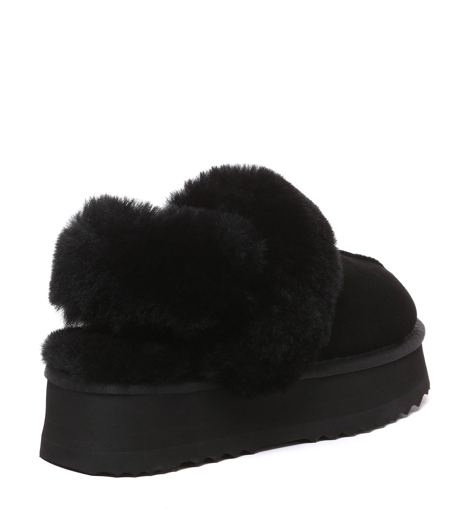 Australian Shepherd UGG Fulla platform Slippers - AS2078-Slippers-PEROZ Accessories