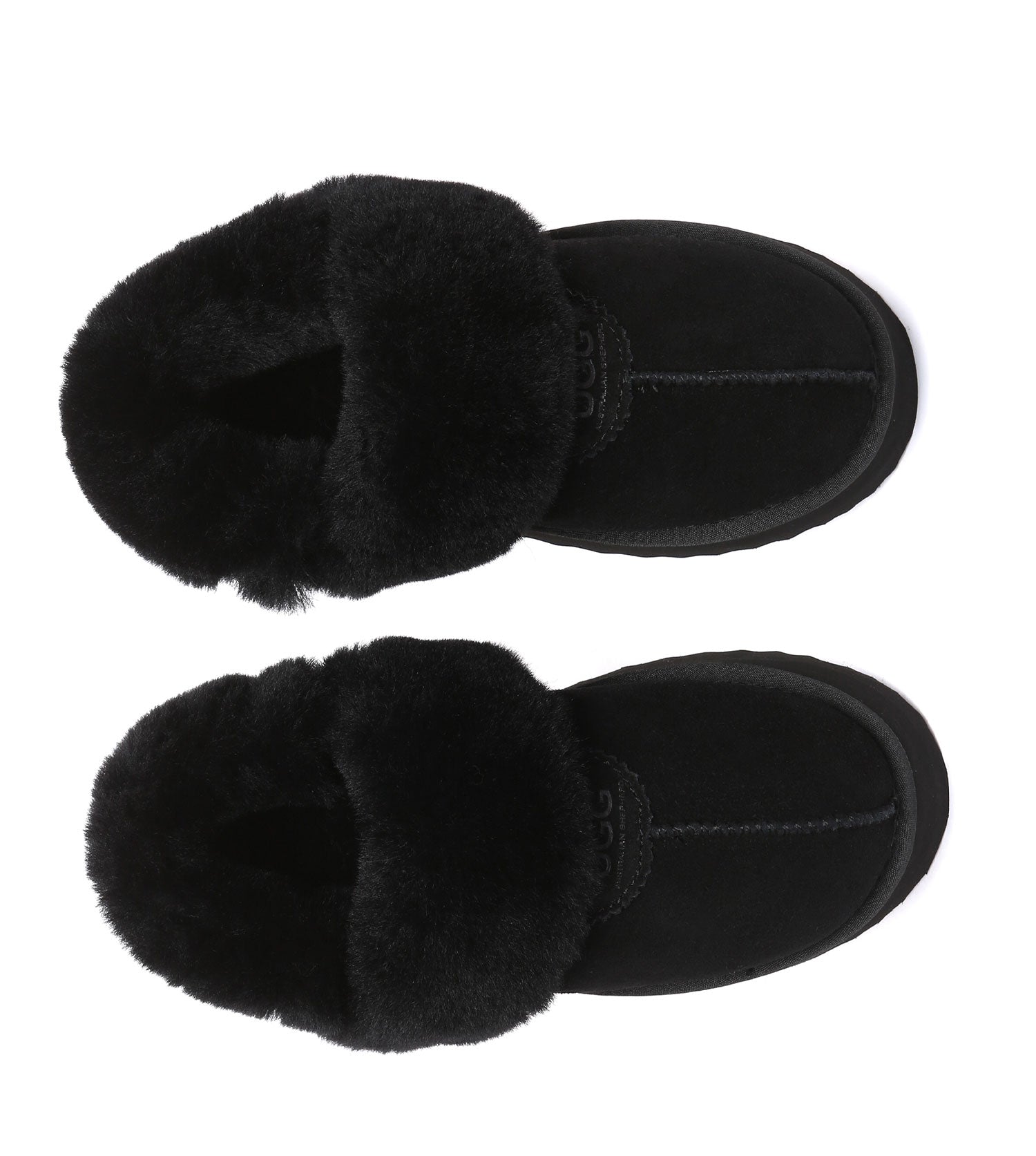 Australian Shepherd UGG Fulla platform Slippers - AS2078-Slippers-PEROZ Accessories
