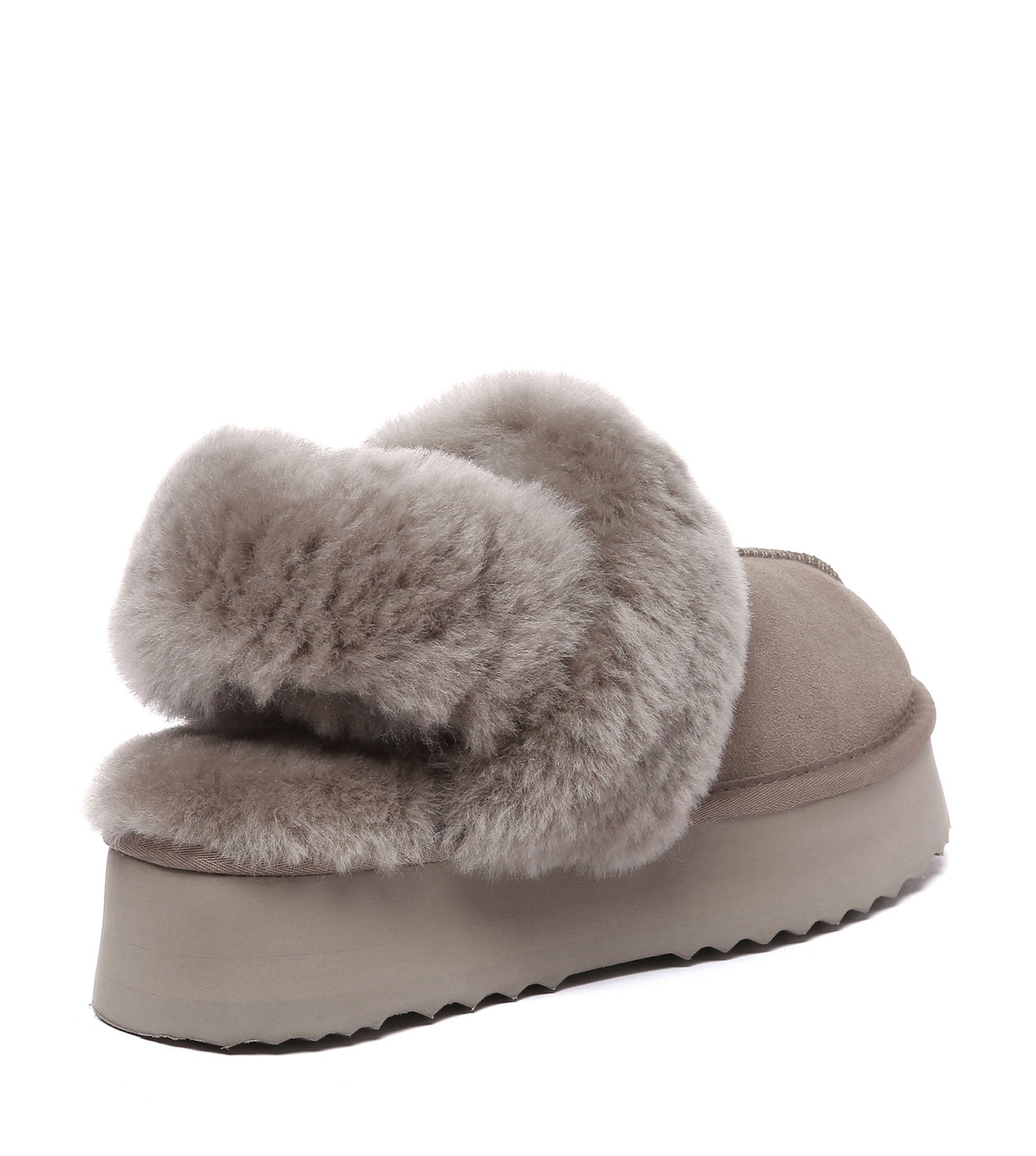 Australian Shepherd UGG Fulla platform Slippers - AS2078-Slippers-PEROZ Accessories