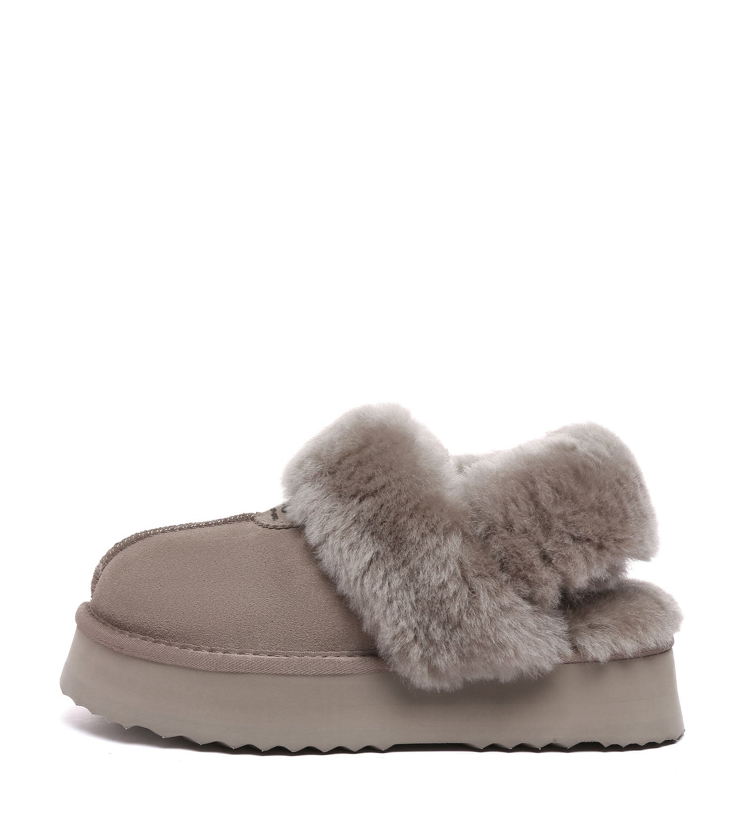 Australian Shepherd UGG Fulla platform Slippers - AS2078-Slippers-PEROZ Accessories