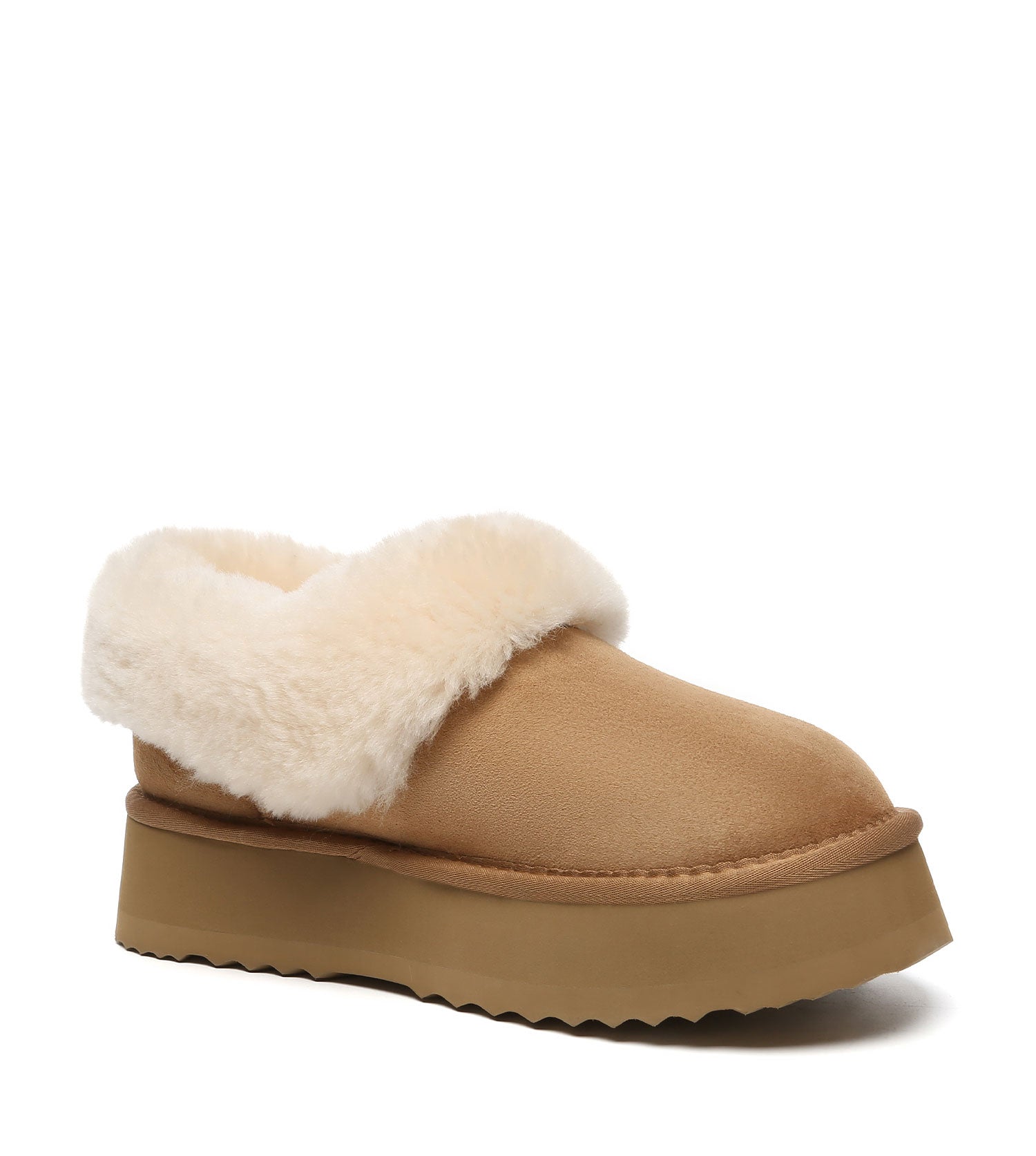 Australian Shepherd UGG Clarrie Platform Slippers - AS2081-Slippers-PEROZ Accessories