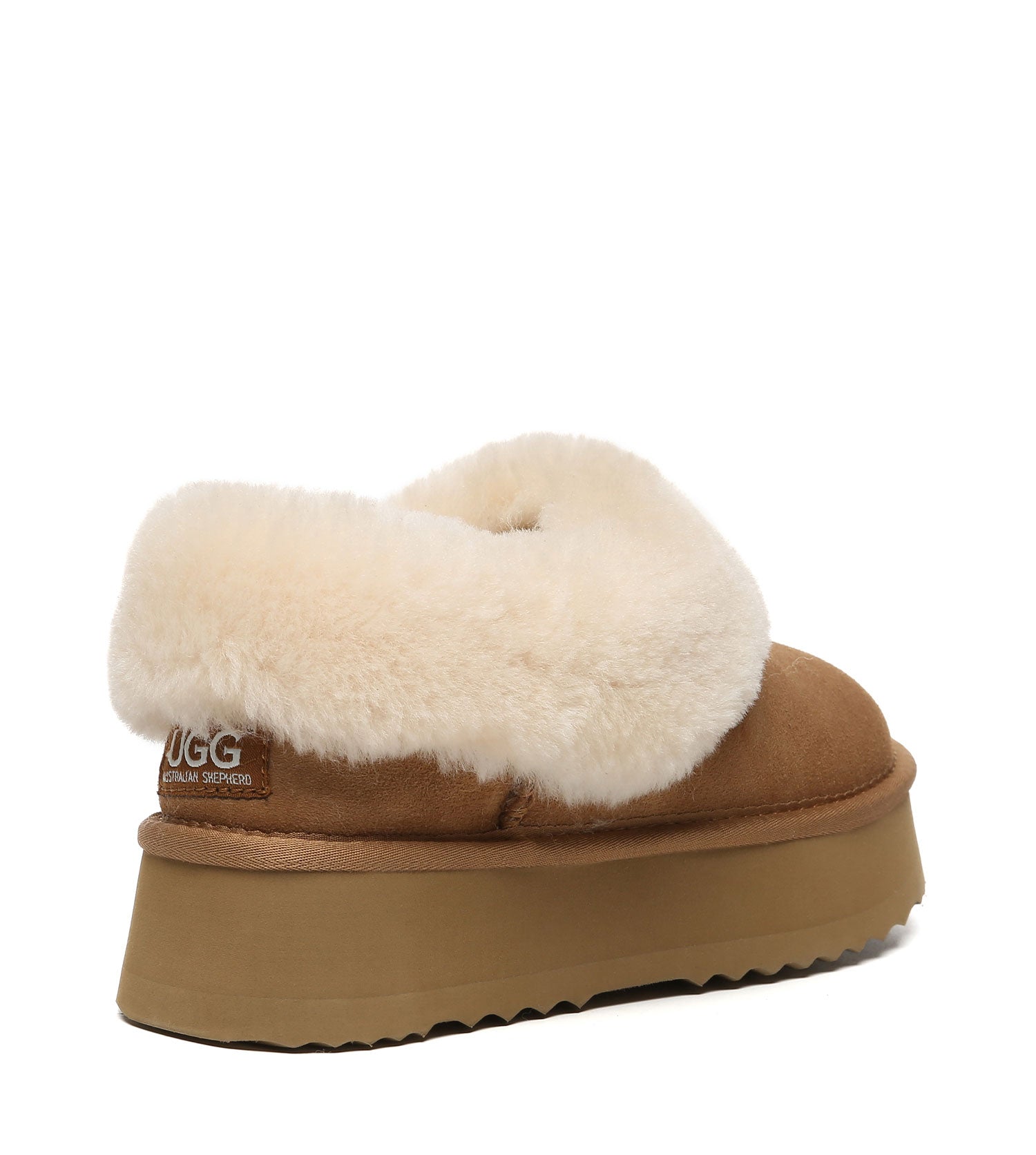 Australian Shepherd UGG Clarrie Platform Slippers - AS2081-Slippers-PEROZ Accessories