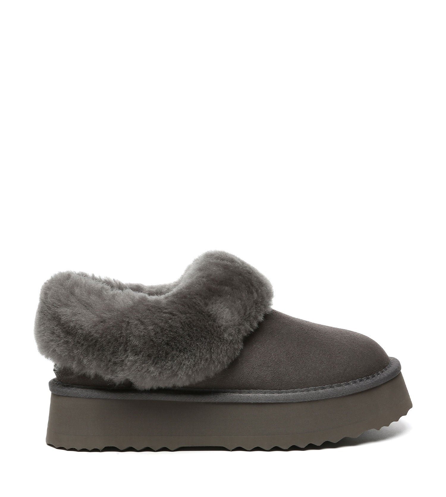 Australian Shepherd UGG Clarrie Platform Slippers - AS2081-Slippers-PEROZ Accessories