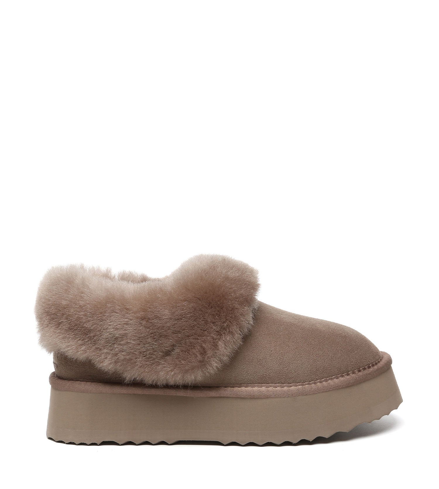 Australian Shepherd UGG Clarrie Platform Slippers - AS2081-Slippers-PEROZ Accessories