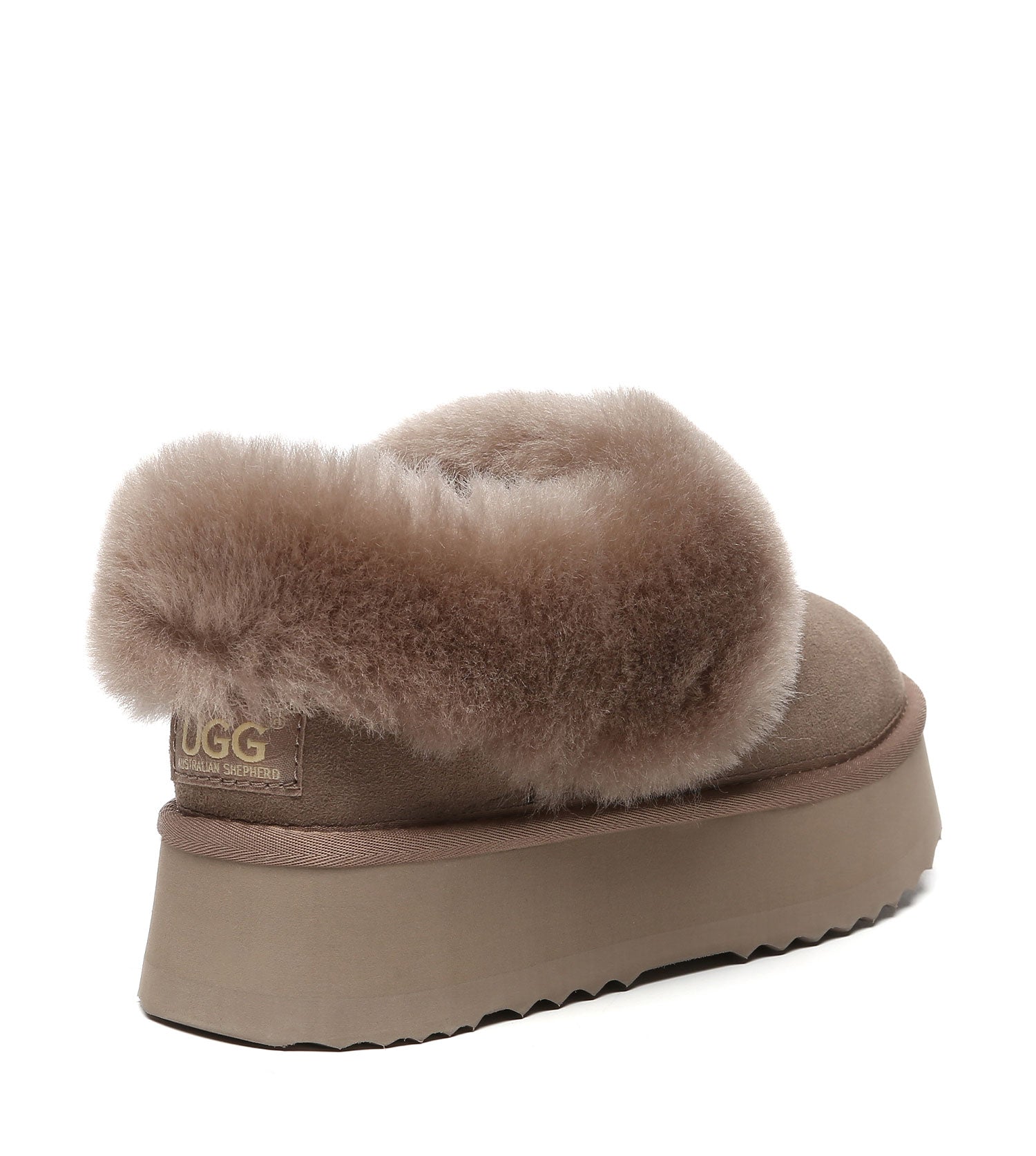 Australian Shepherd UGG Clarrie Platform Slippers - AS2081-Slippers-PEROZ Accessories
