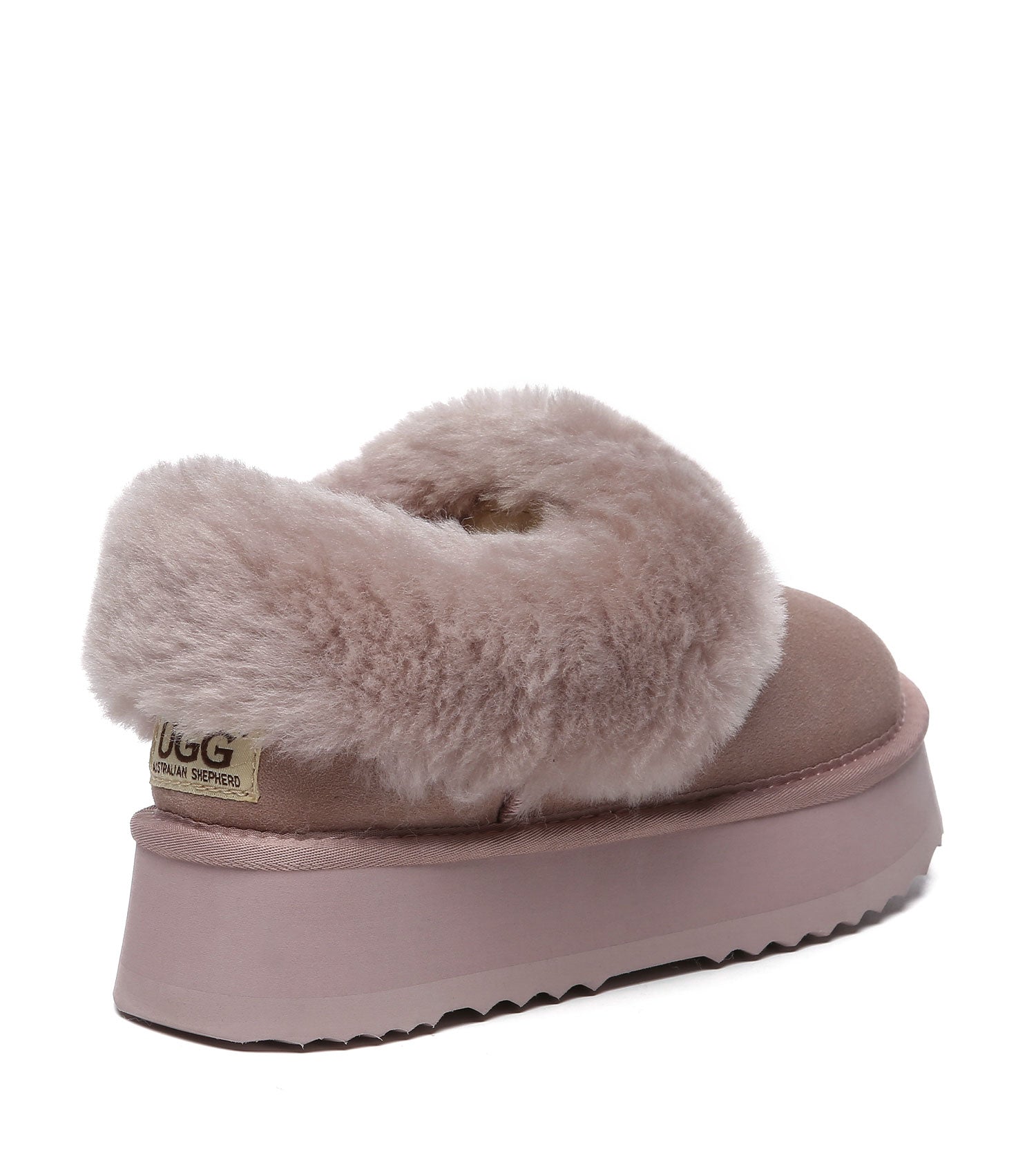 Australian Shepherd UGG Clarrie Platform Slippers - AS2081-Slippers-PEROZ Accessories