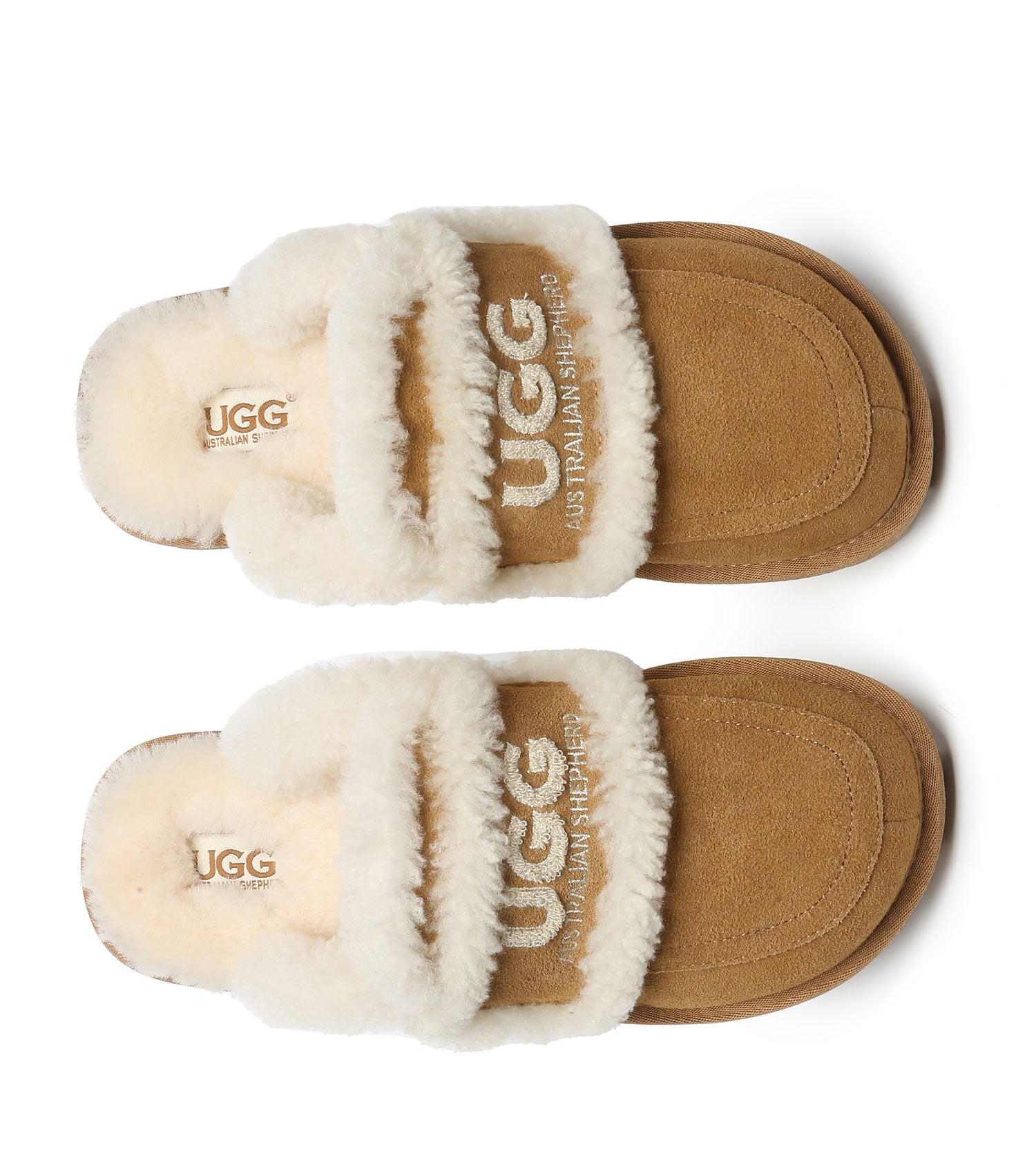 Australian Shepherd UGG Rilee Slippers - AS2089-Slippers-PEROZ Accessories