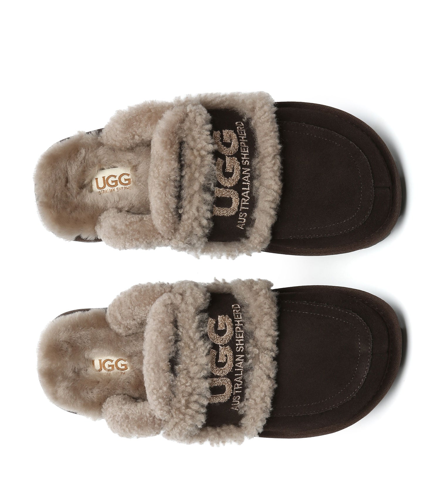 Australian Shepherd UGG Rilee Slippers - AS2089-Slippers-PEROZ Accessories