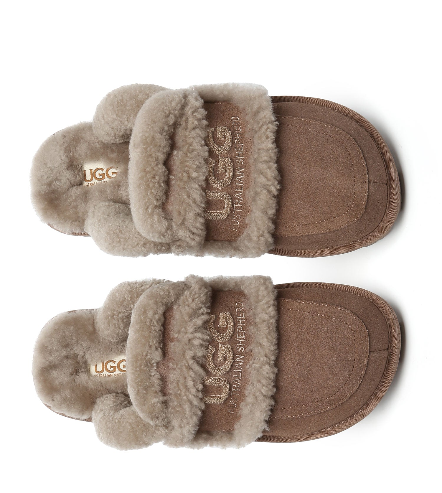 Australian Shepherd UGG Rilee Slippers - AS2089-Slippers-PEROZ Accessories